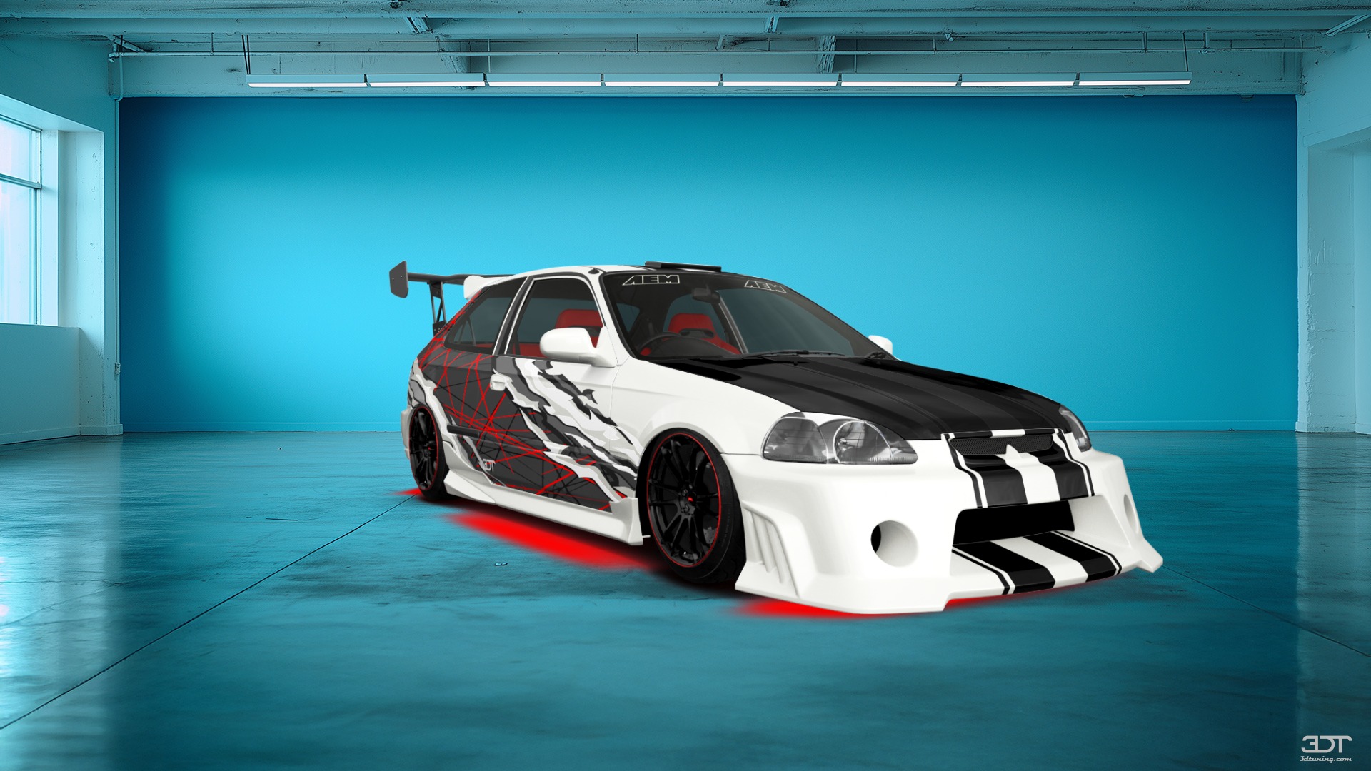 Honda Civic 3 Door Hatchback 1997 tuning
