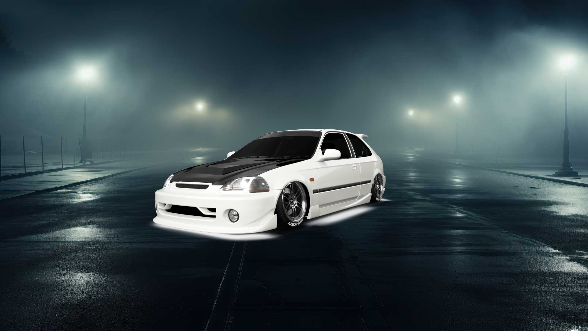 Honda Civic 3 Door Hatchback 1997 tuning