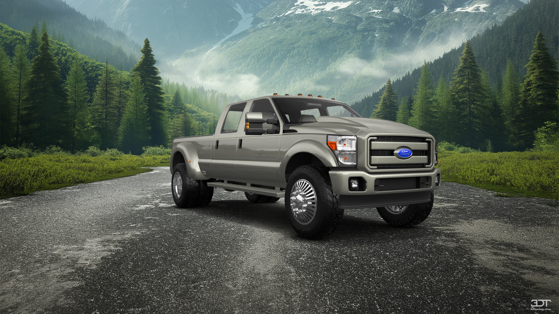 Ford F-350 DRW 4 Door pickup truck 2013