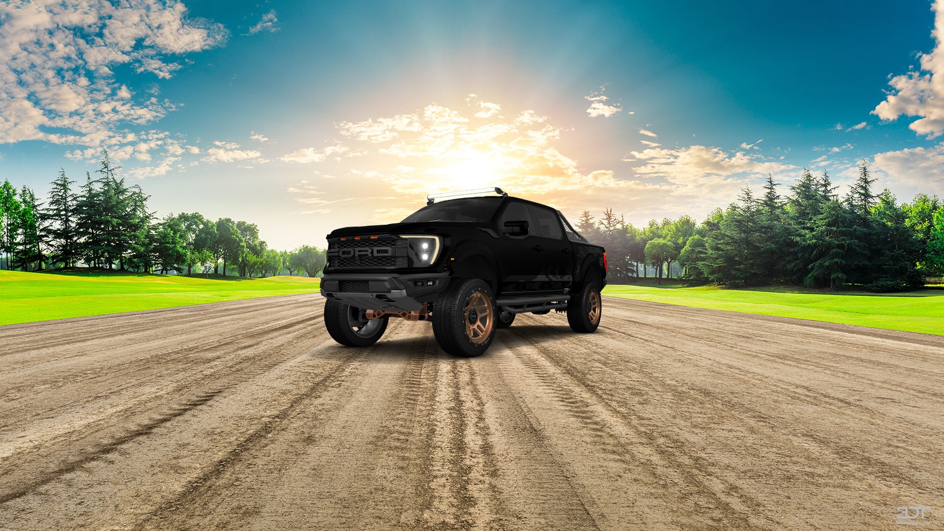 Ford F-150 Raptor 4 Door pickup truck 2021