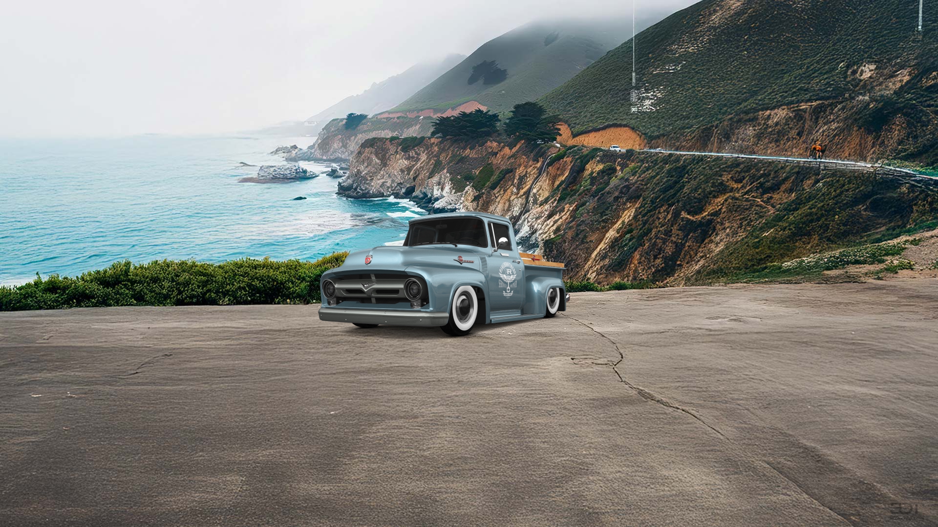 Ford F-100 2 Door truck 1956 tuning