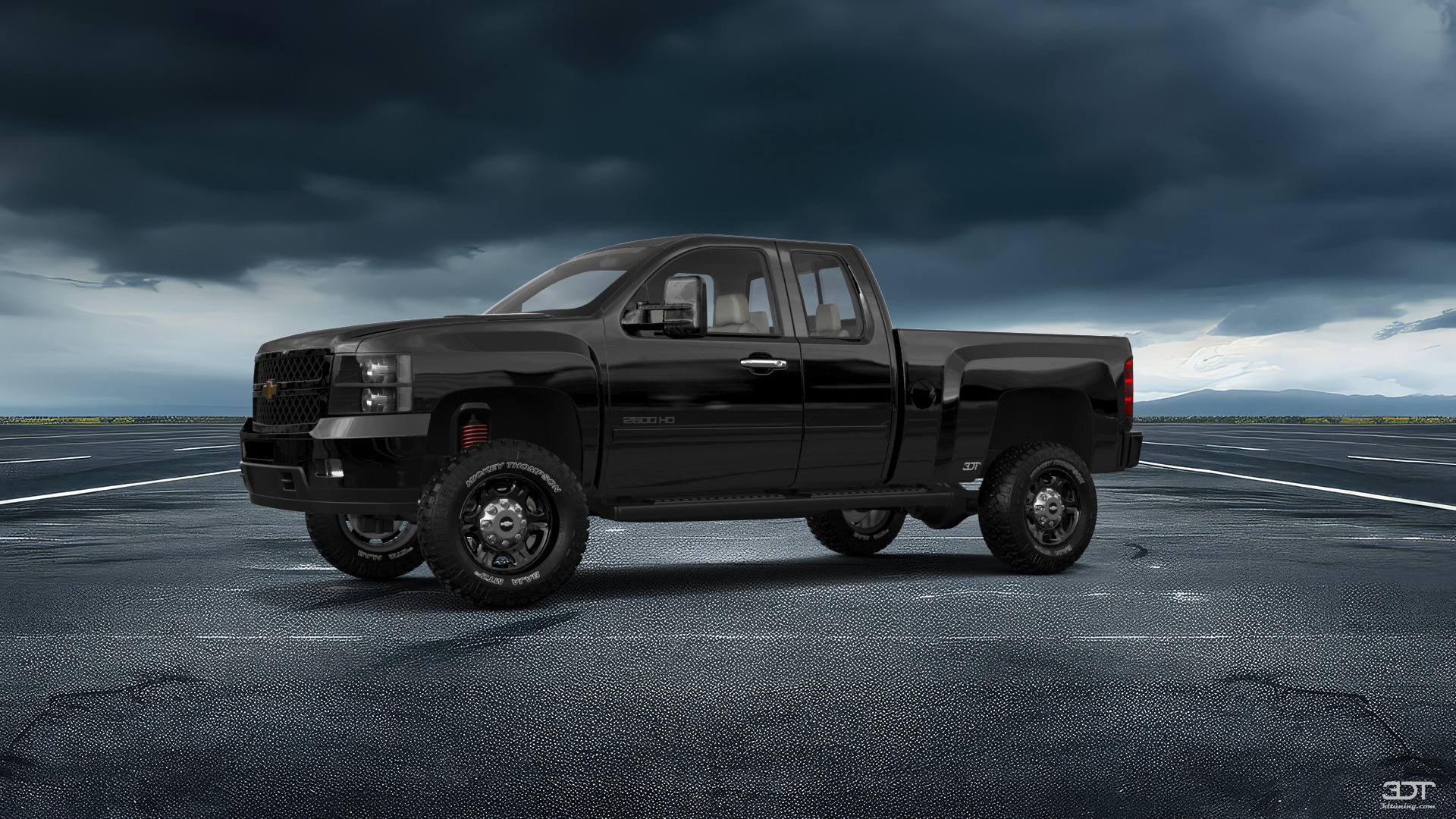 Chevrolet Silverado 2500 HD Extended Cab Pickup Truck 2007