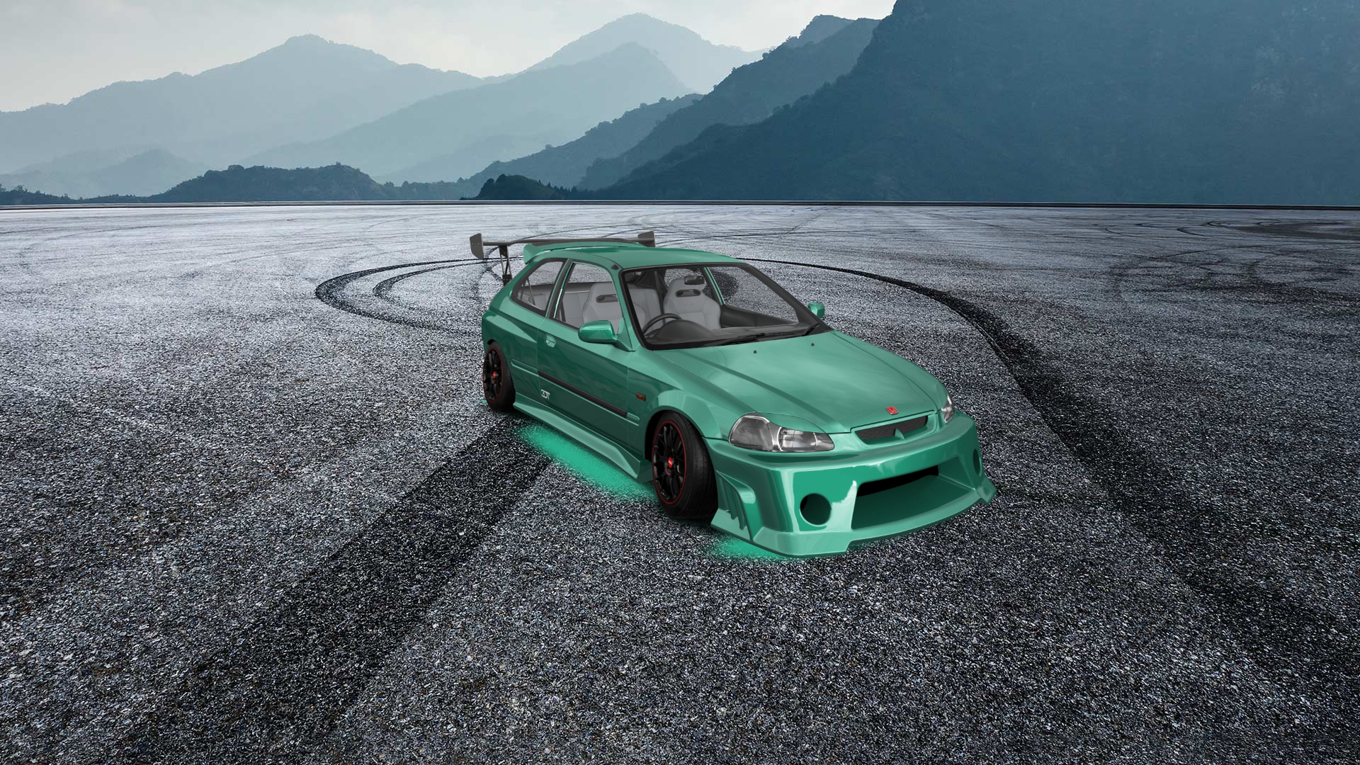 Honda Civic 3 Door Hatchback 1997 tuning