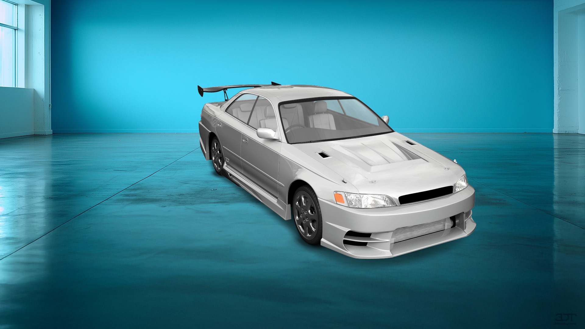 新品未開封 On Your Mark Toyota Mark II X90 1996 — featuring Trunk Lid, Headlights, Rear