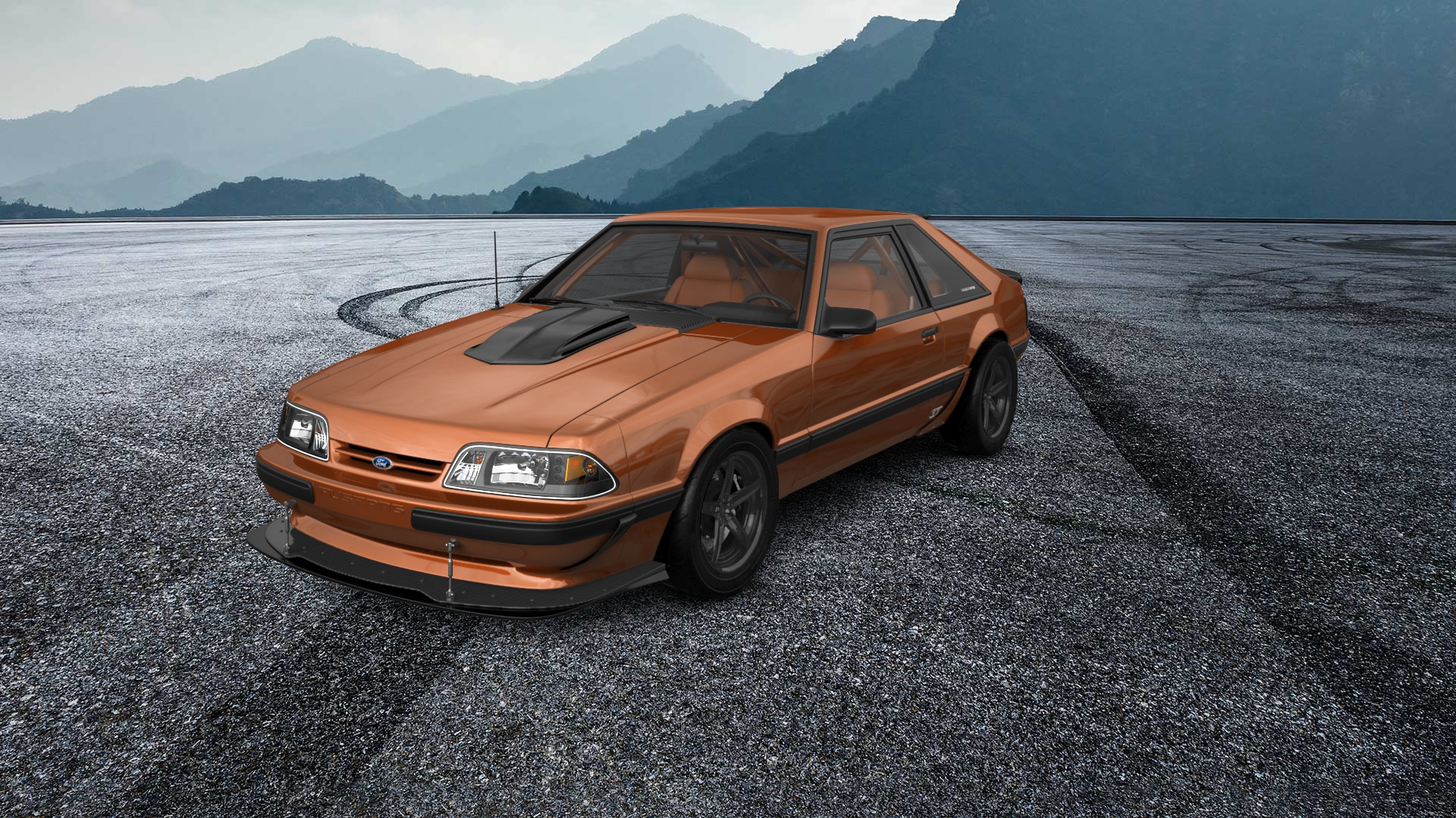 Ford Mustang 3 Door Hatchback 1988 tuning