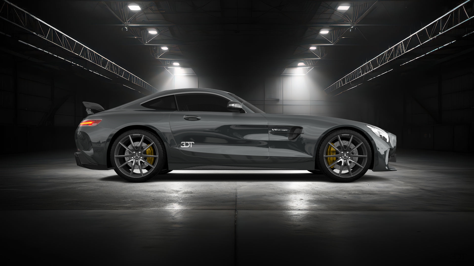 Mercedes AMG GT 2 door fastback coupe 2015 tuning