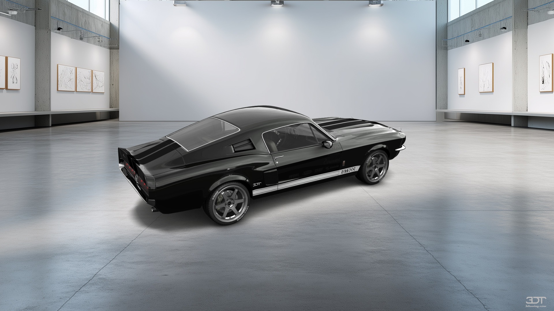 Mustang GT500 2 Door Coupe 1968 tuning