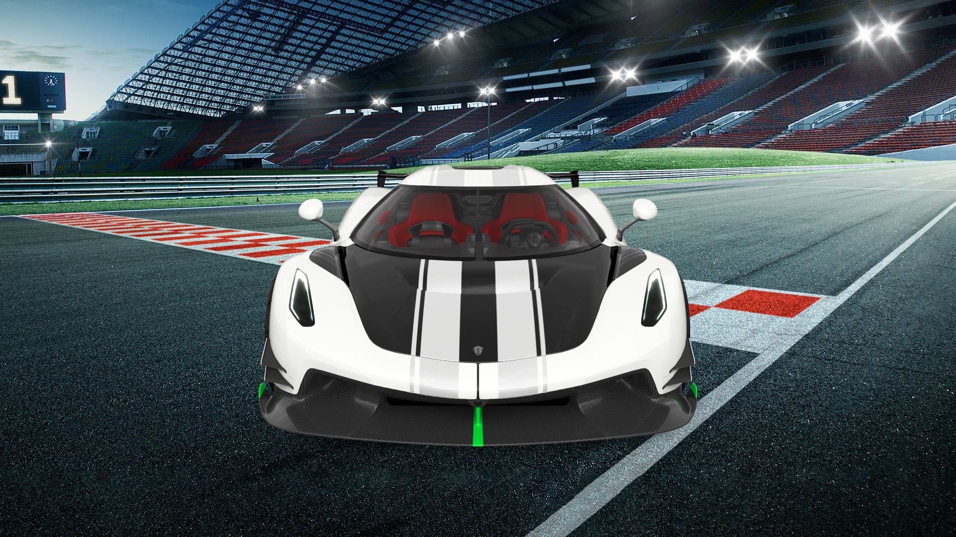 Koenigsegg Jesko 2 door targa top 2020