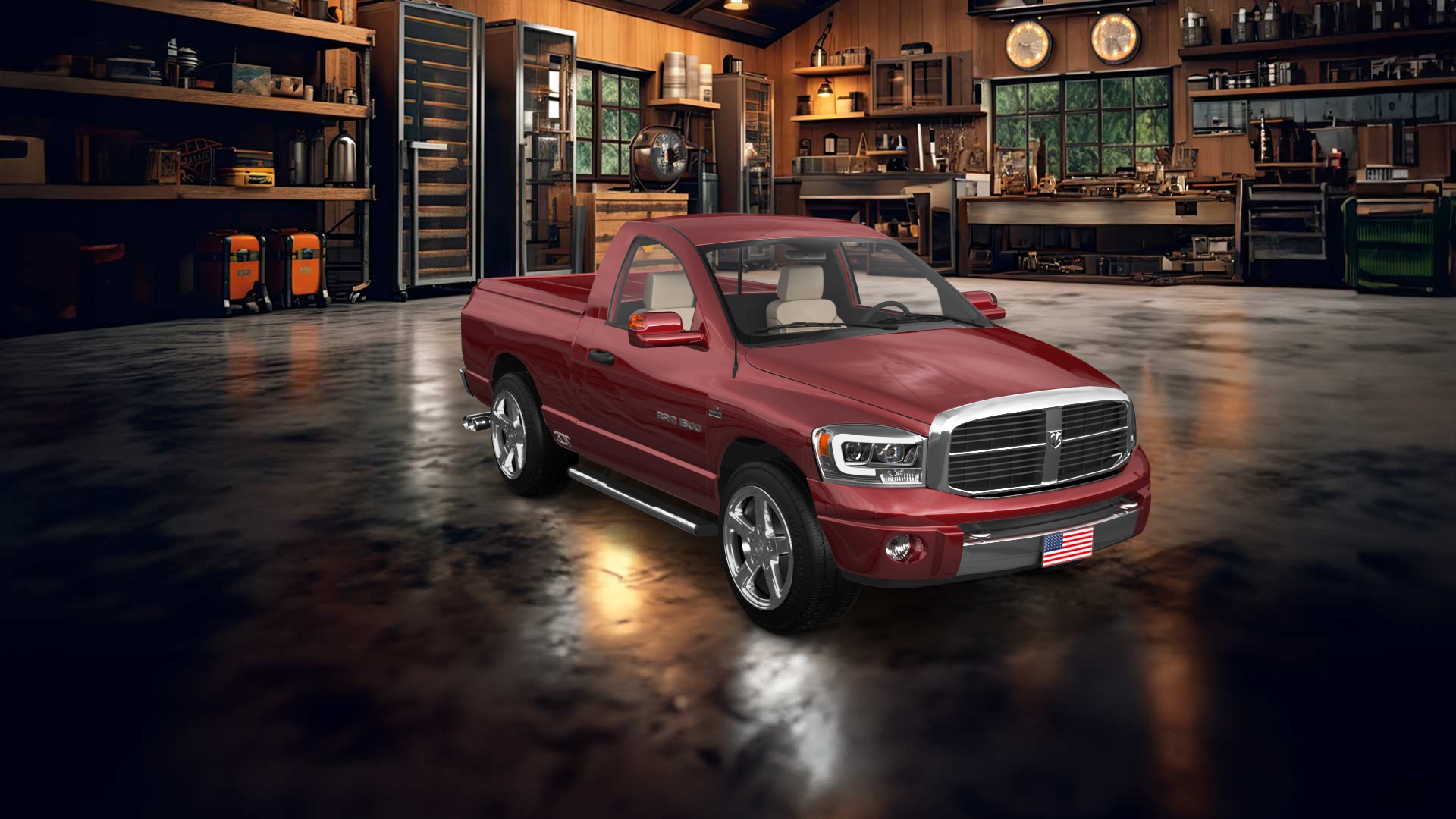 Dodge Ram 1500 6.4 ft box Regular Cab 2 Door pickup truck 2006