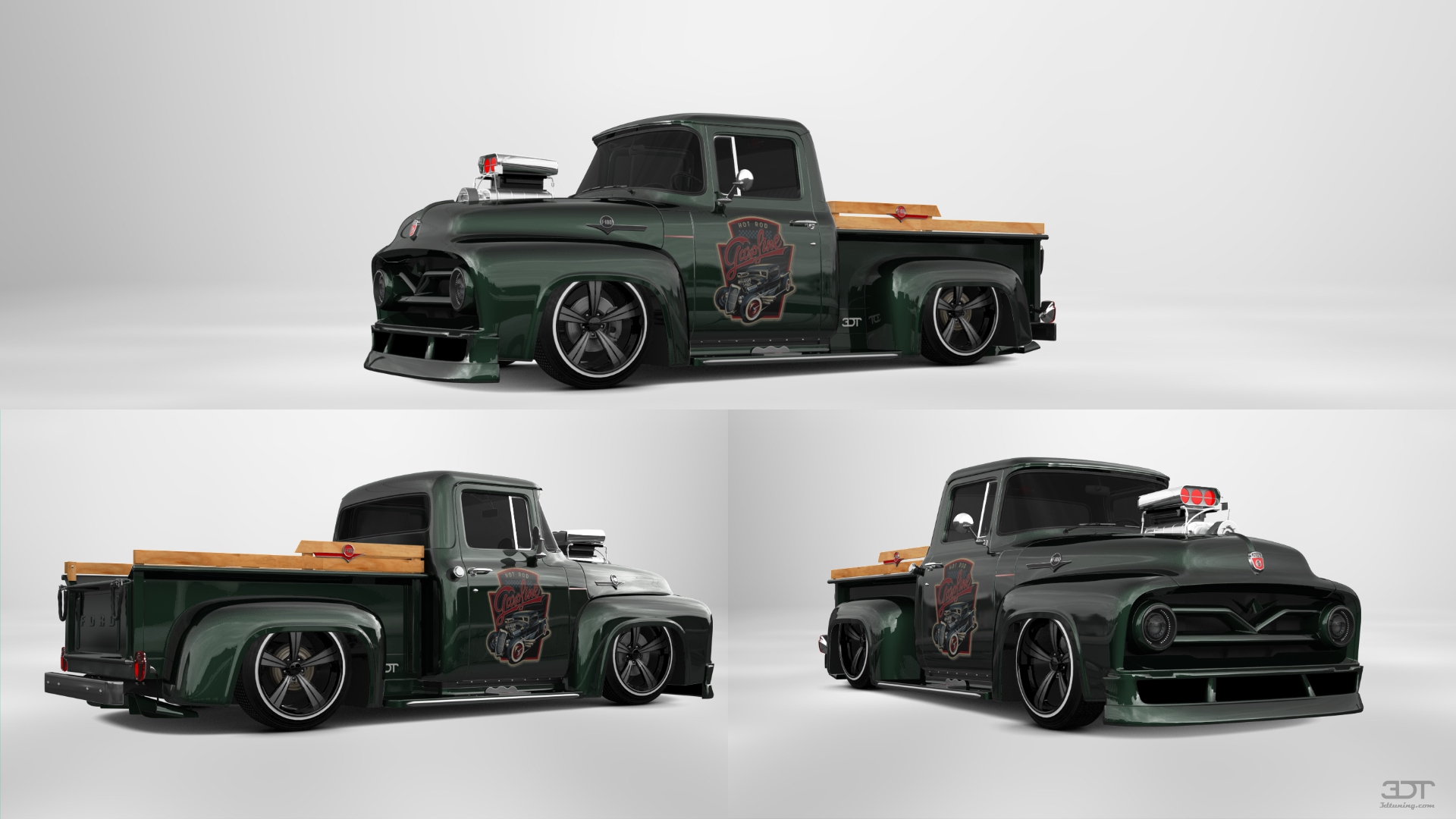 Ford F-100 2 Door truck 1956