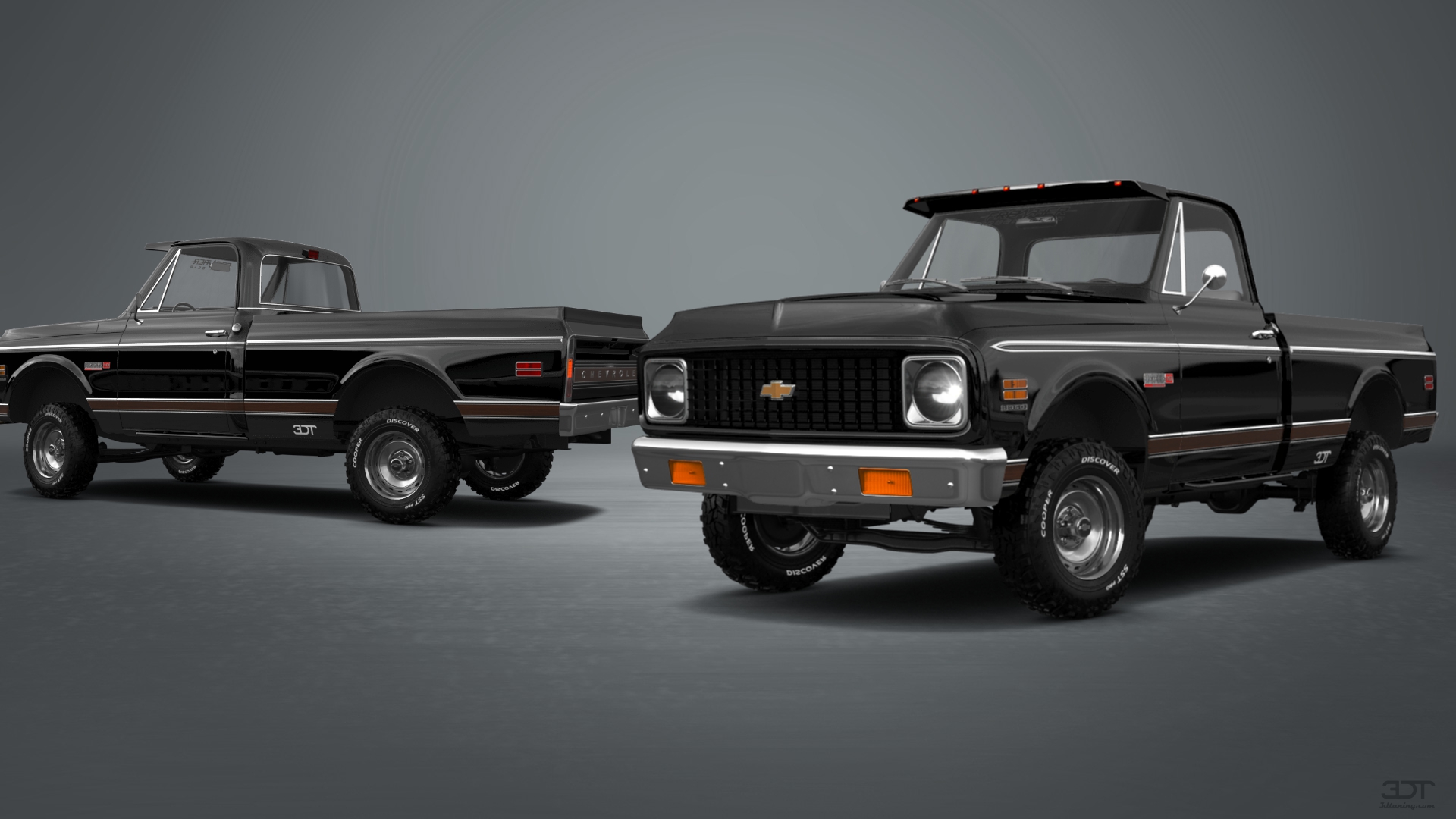 Chevrolet C-10 Cheyenne 2 Door pickup truck 1972 tuning