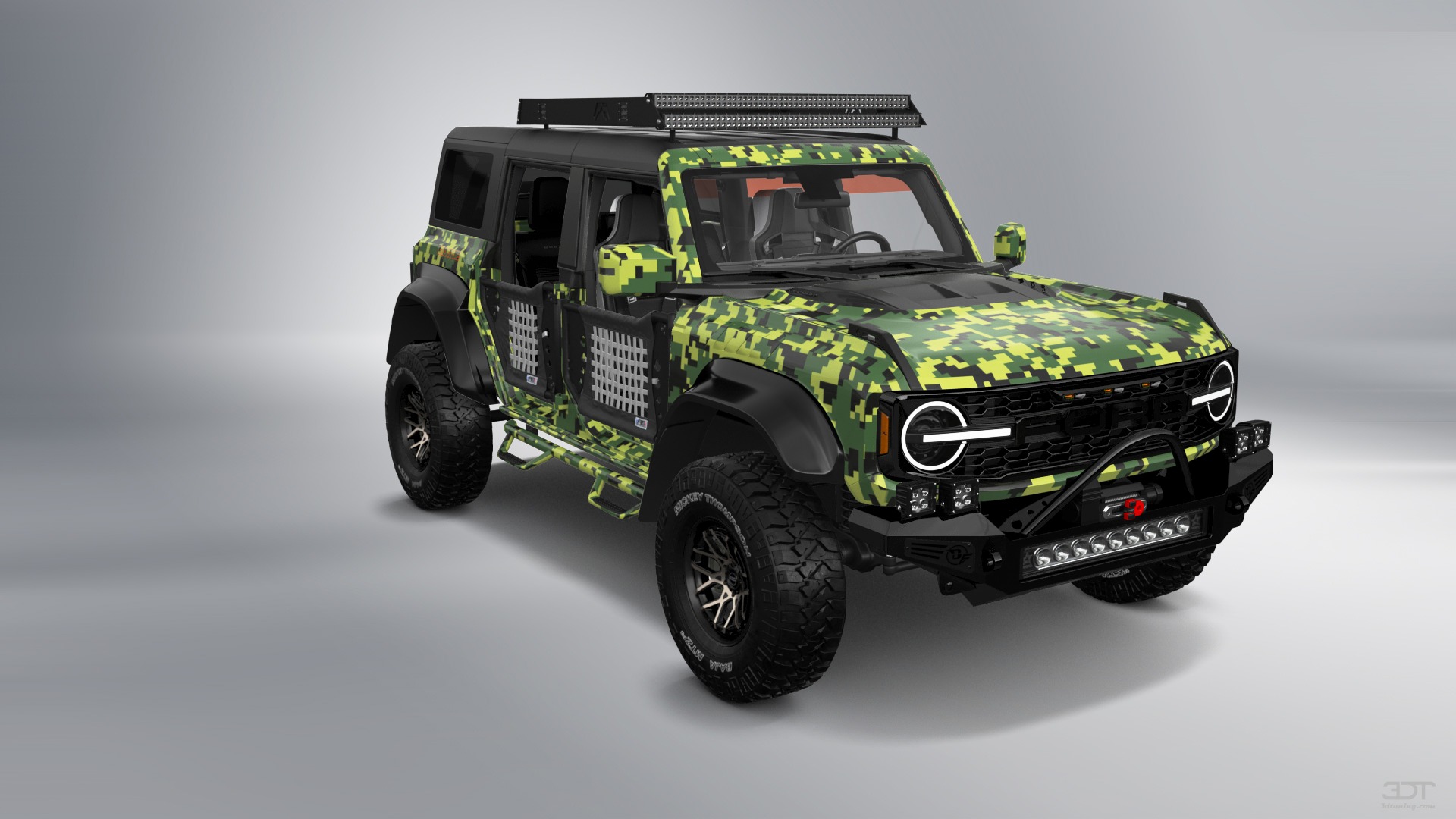 Ford Bronco Raptor 4 Door pickup truck 2022 tuning