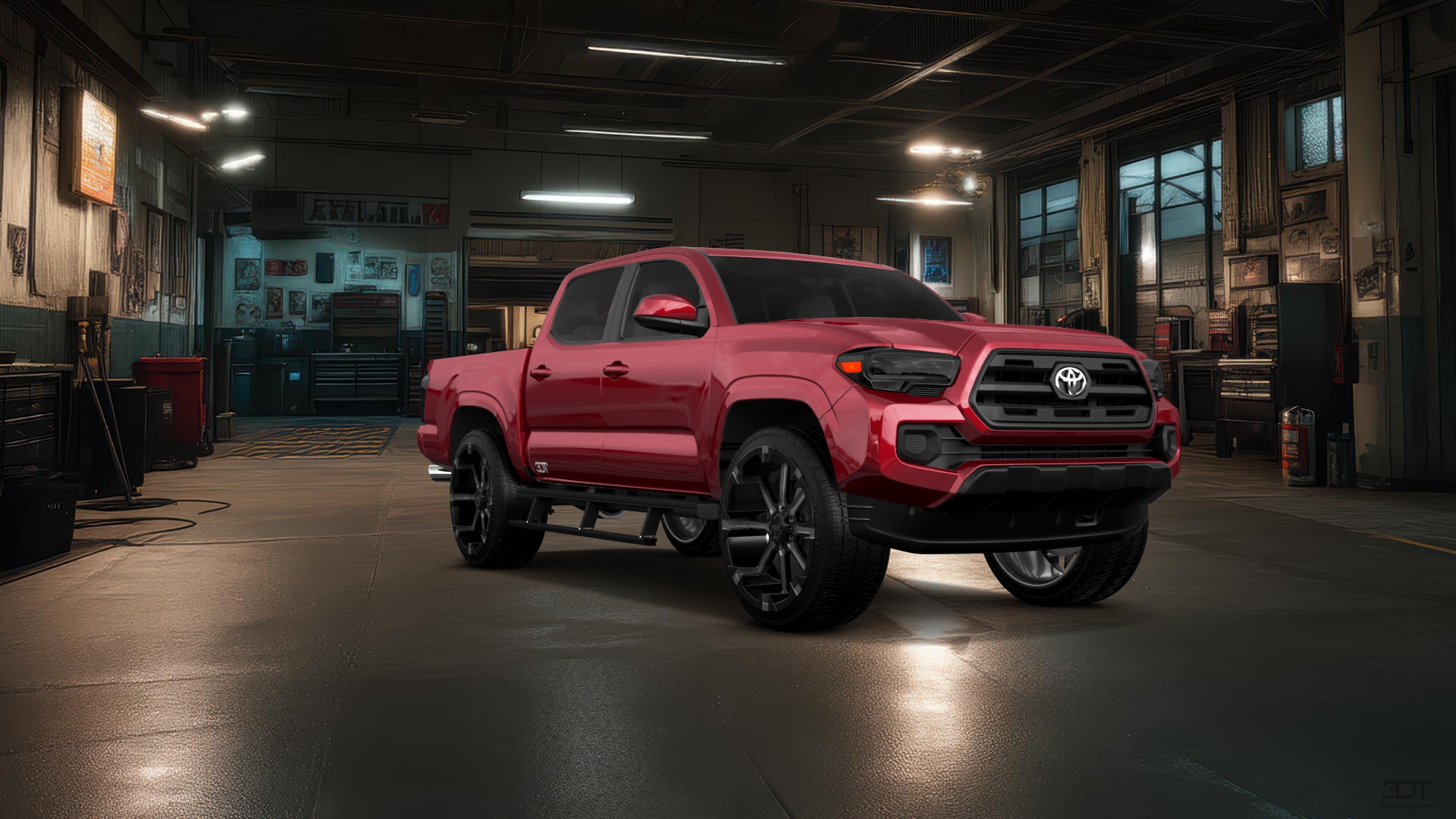 Toyota Tacoma 4 Door pickup truck 2018 tuning
