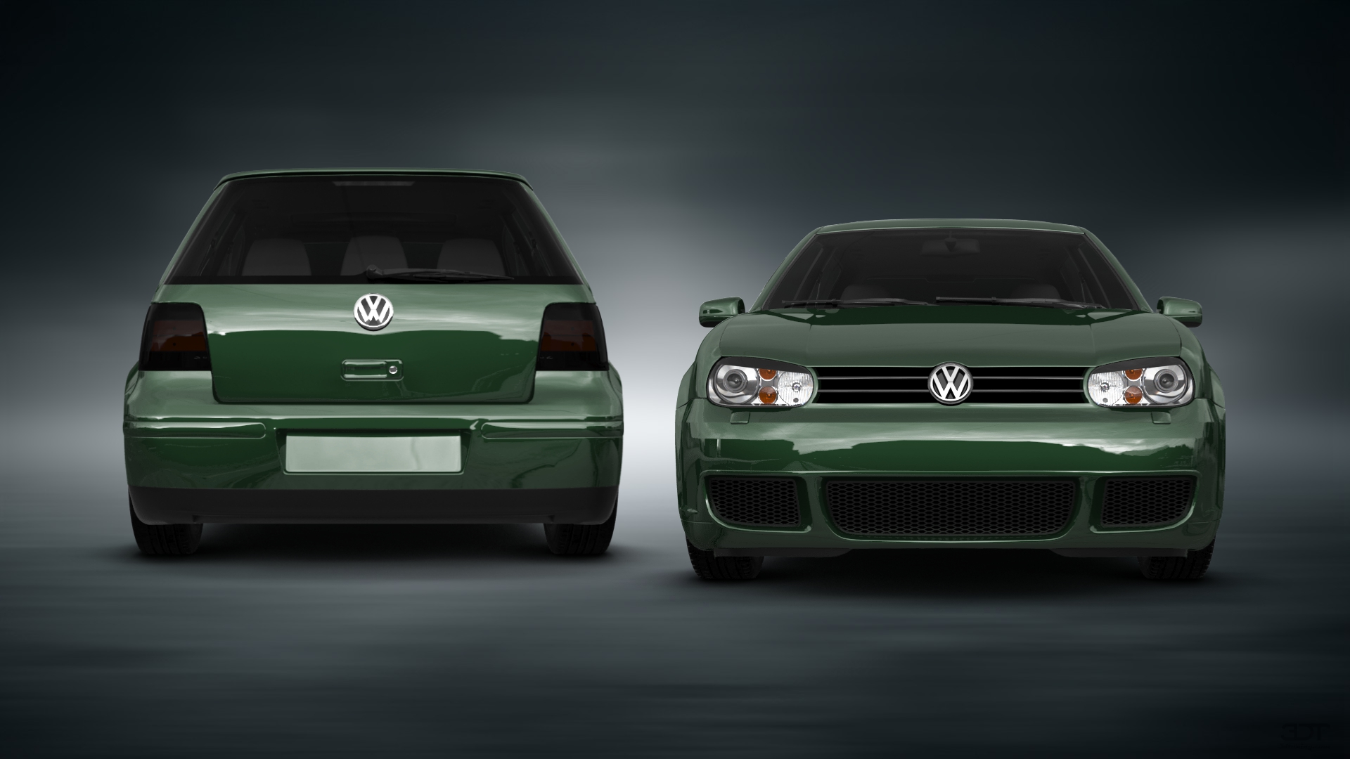 Volkswagen Golf 4 (mk4) 3 Door Hatchback 1997 tuning