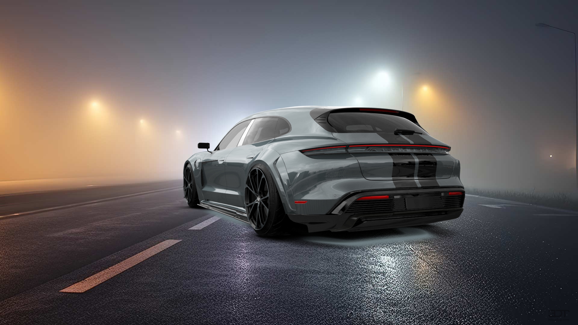 Porsche Taycan Sport Turismo Shooting Brake 2019