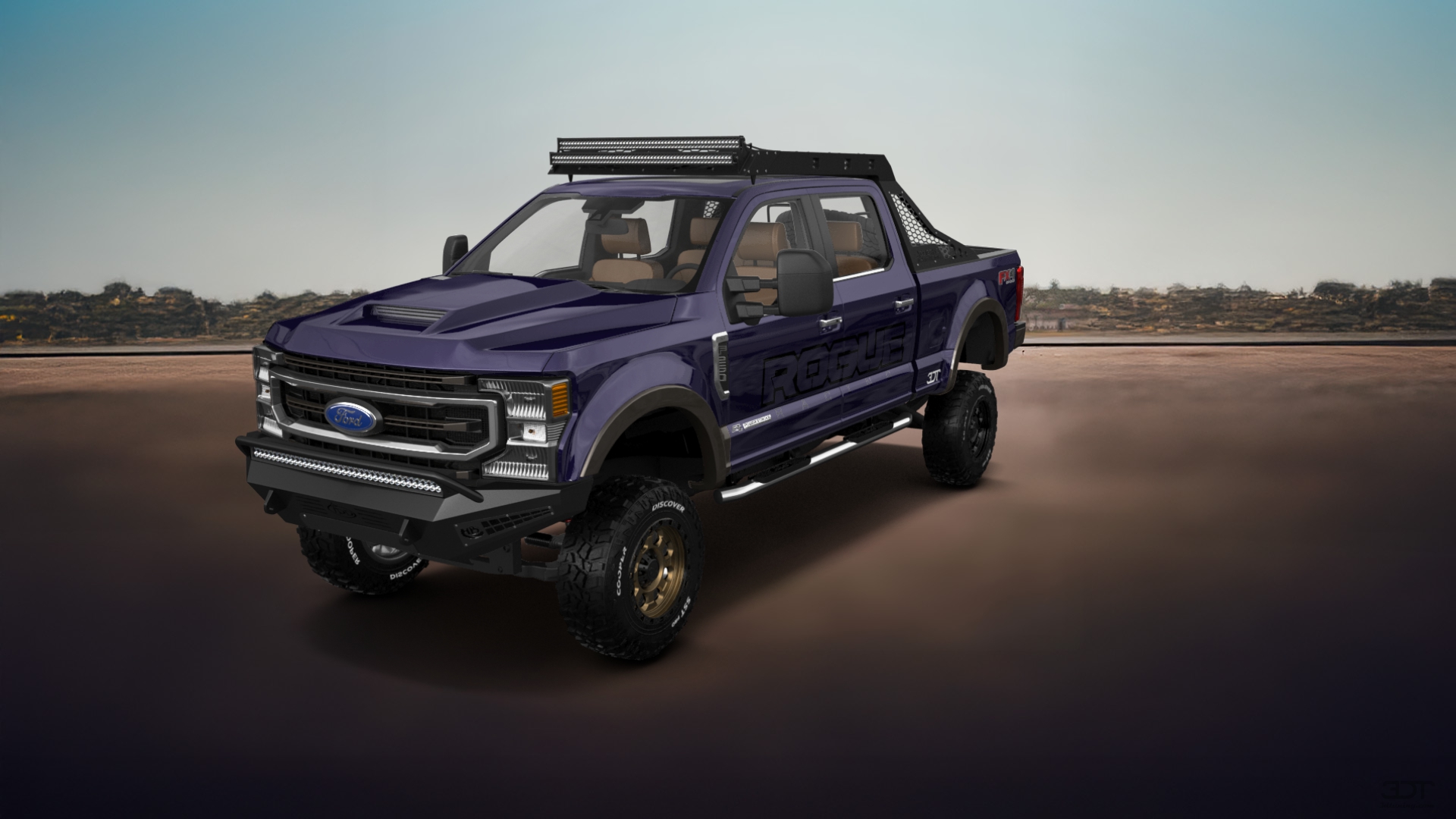 Ford F-250 4 Door pickup truck 2021 tuning