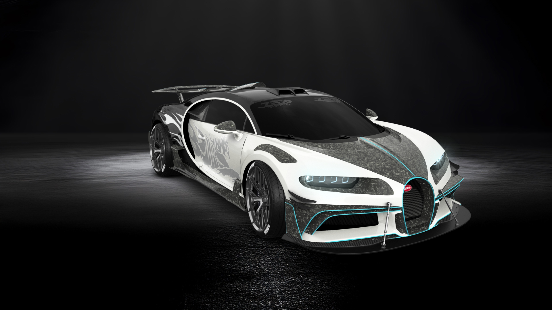 Bugatti Chiron 2 Door Coupe 2016