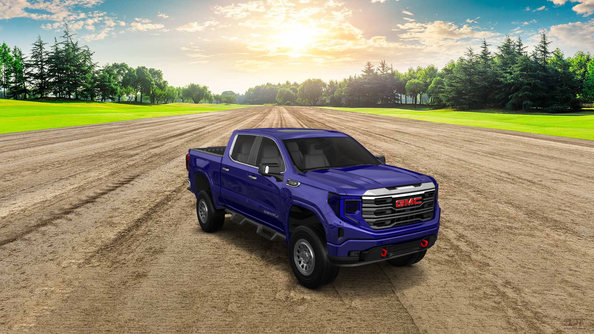 GMC Sierra 1500 Crew Cab 5.8 ft box 4 Door pickup truck 2023 tuning