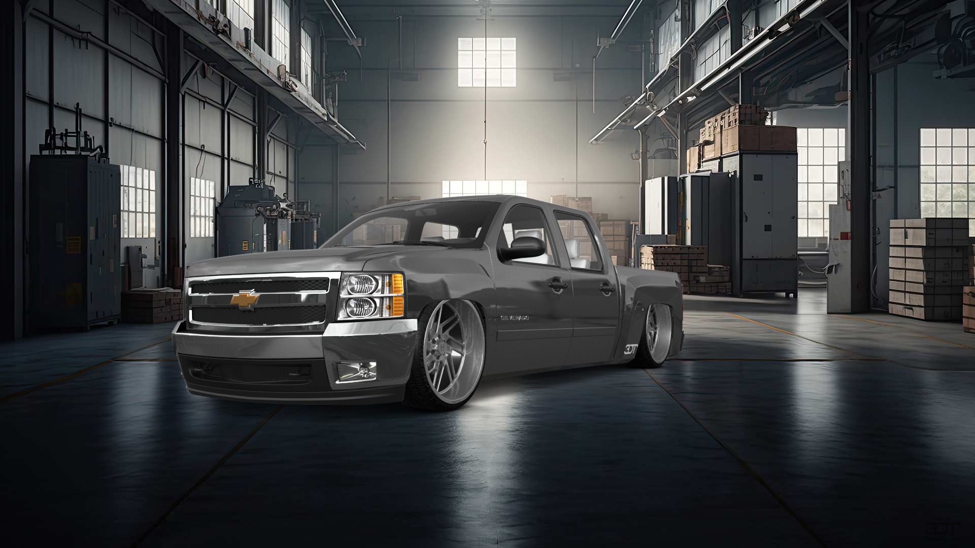 Chevrolet Silverado 1500 Crew Cab 4 Door pickup truck 2007
