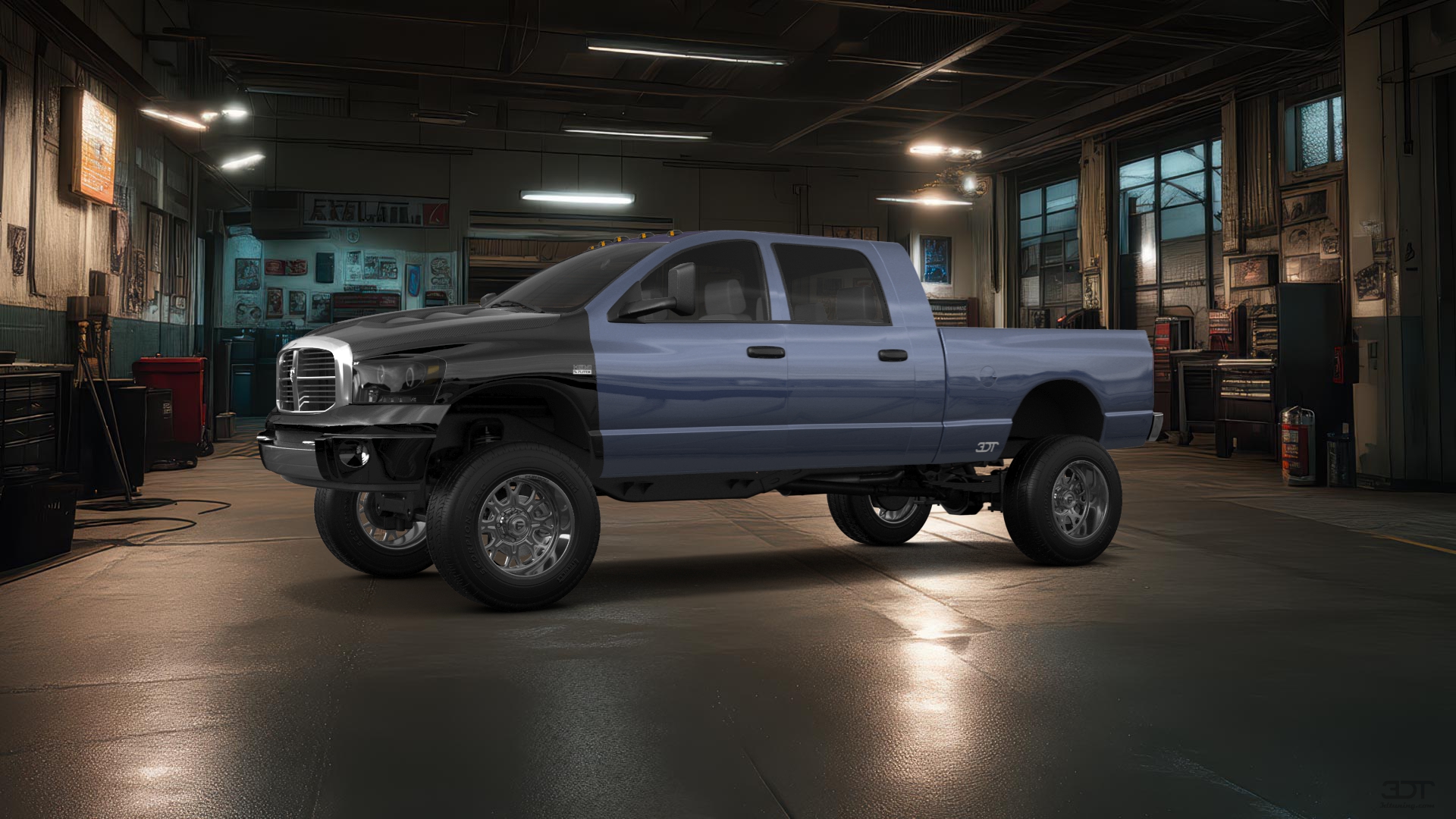 Dodge Ram 2500 4 Door pickup truck 2007 tuning