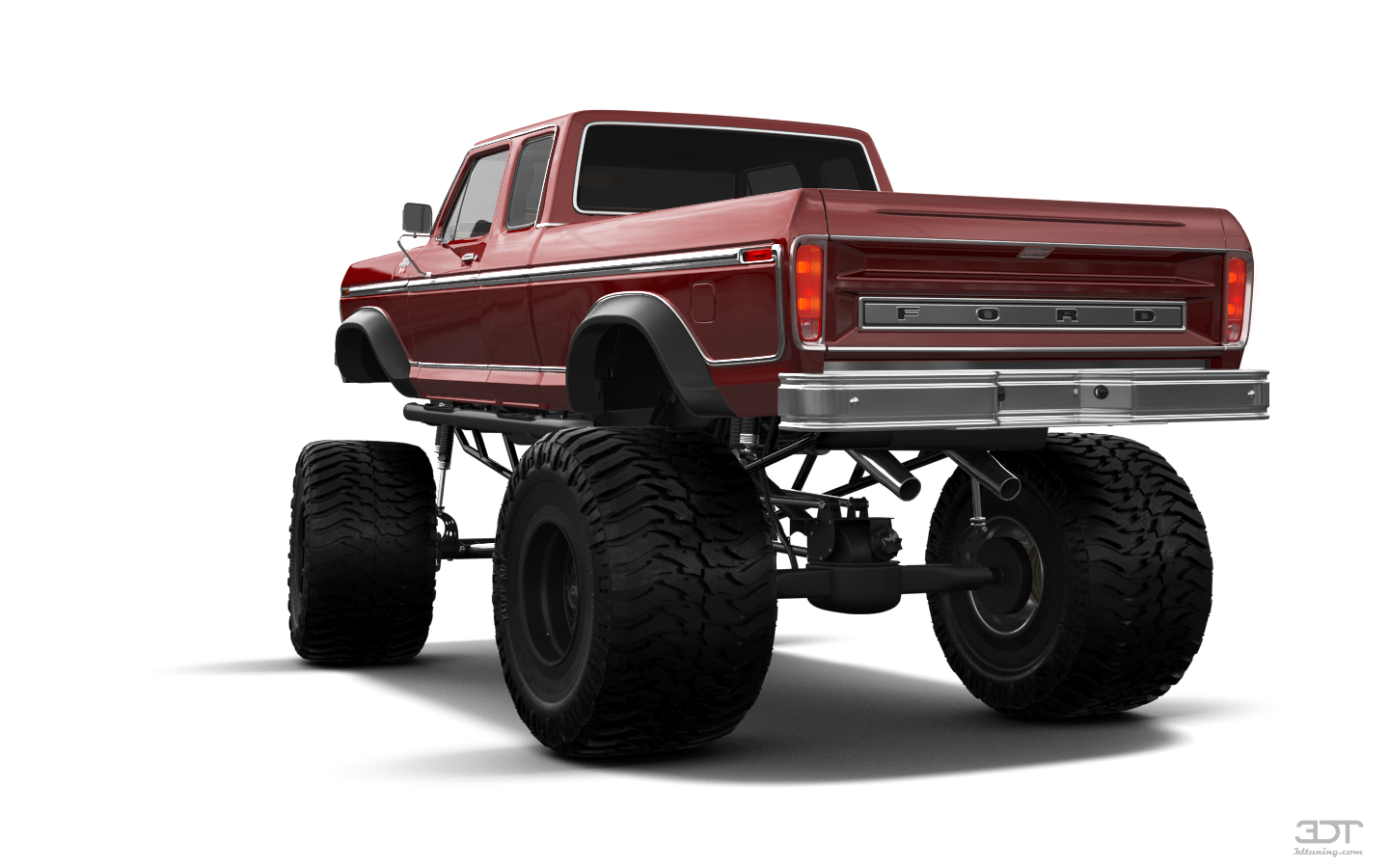 Tuning Ford F-150 SuperCab 2 Door pickup truck 1978