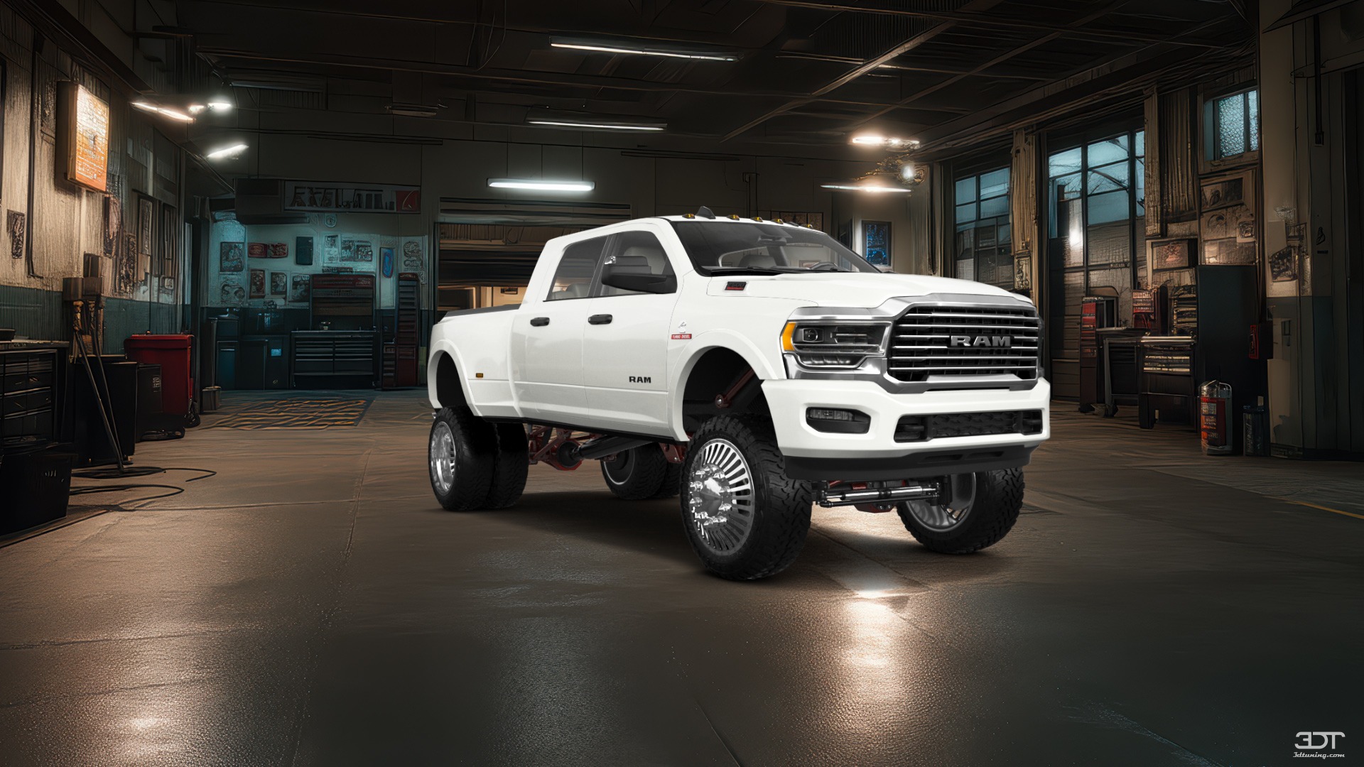 Dodge Ram 3500 4 Door pickup truck 2020 tuning