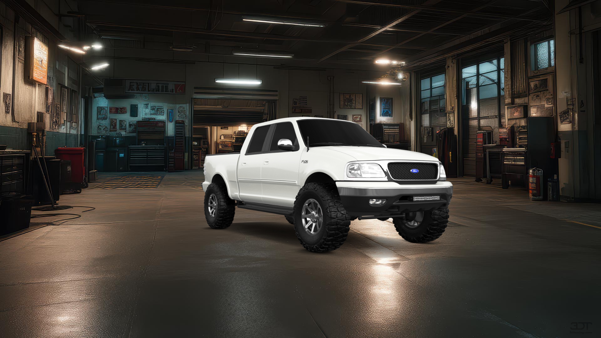 Ford F-150 SuperCrew 4 Door pickup truck 1997 tuning