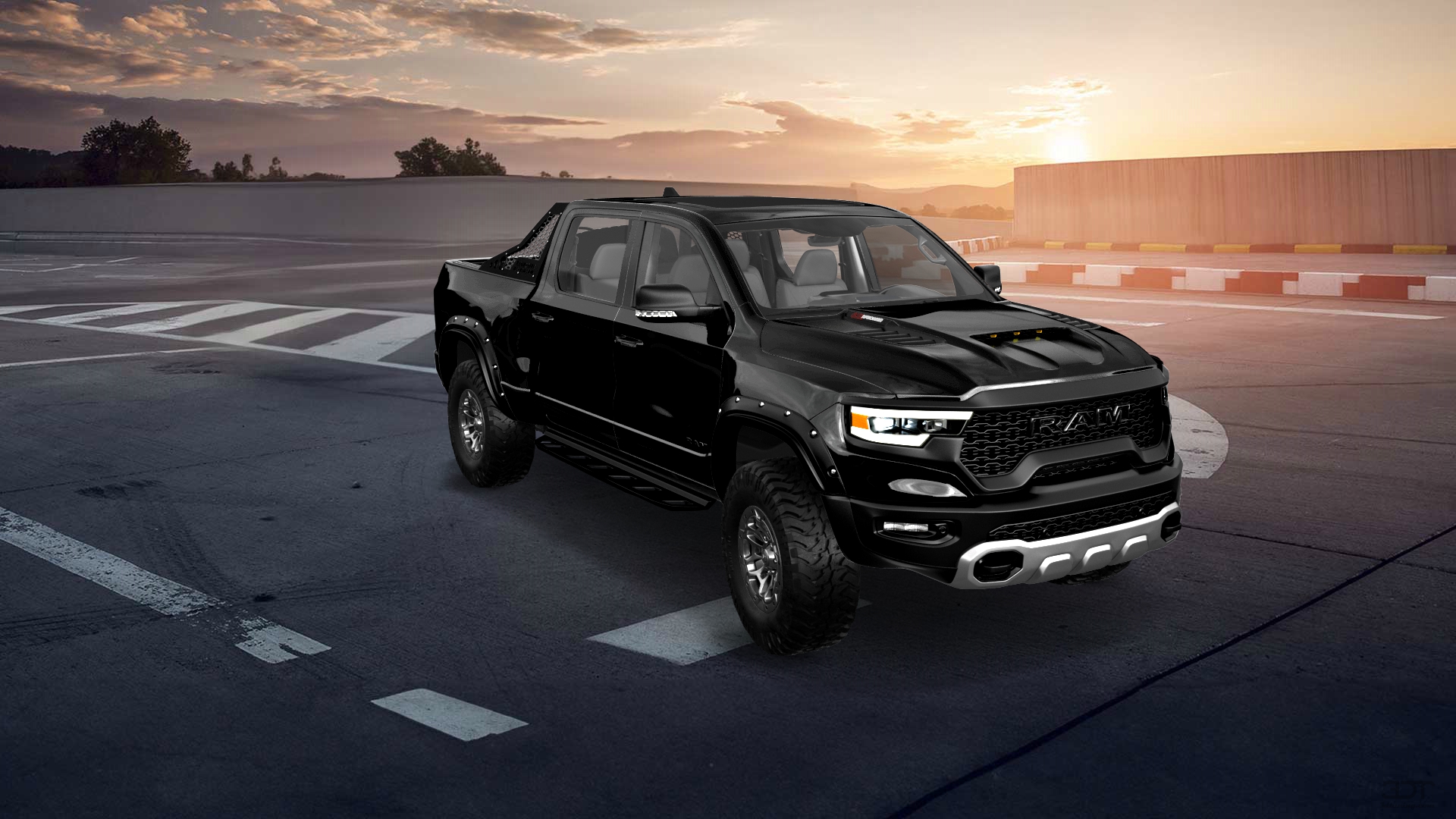 Dodge Ram 1500 TRX 4 Door pickup truck 2021