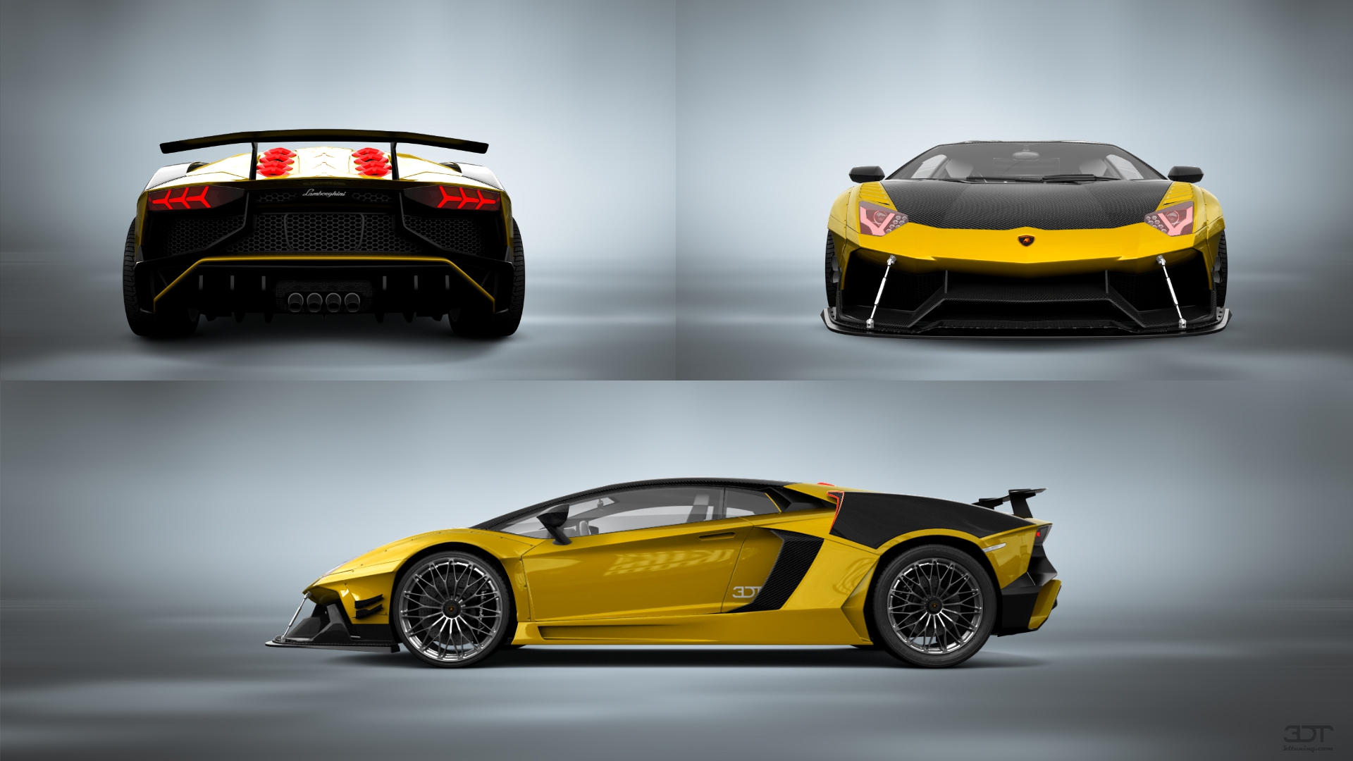 Lamborghini Aventador 2 Door Coupe 2012 tuning