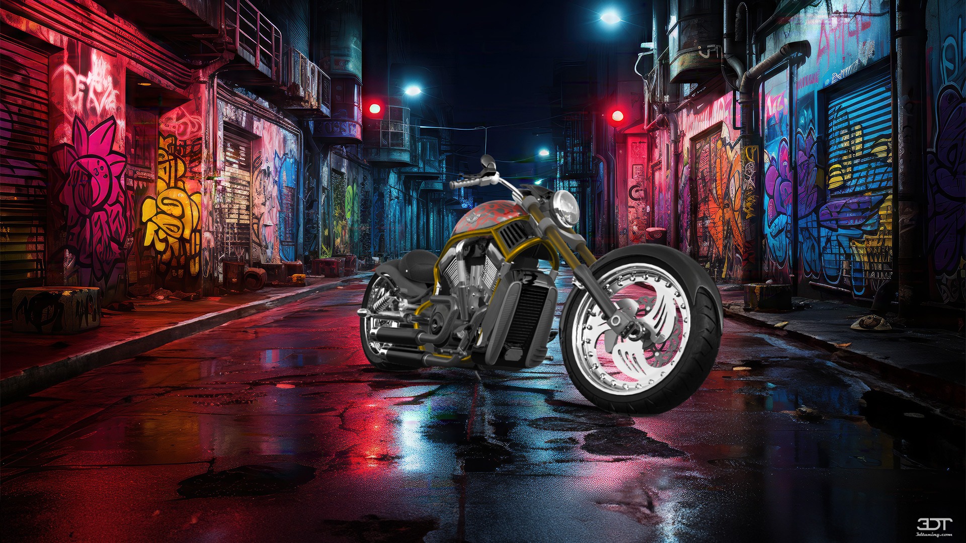 Harley-Davidson Custom Chopper Cruiser 2011