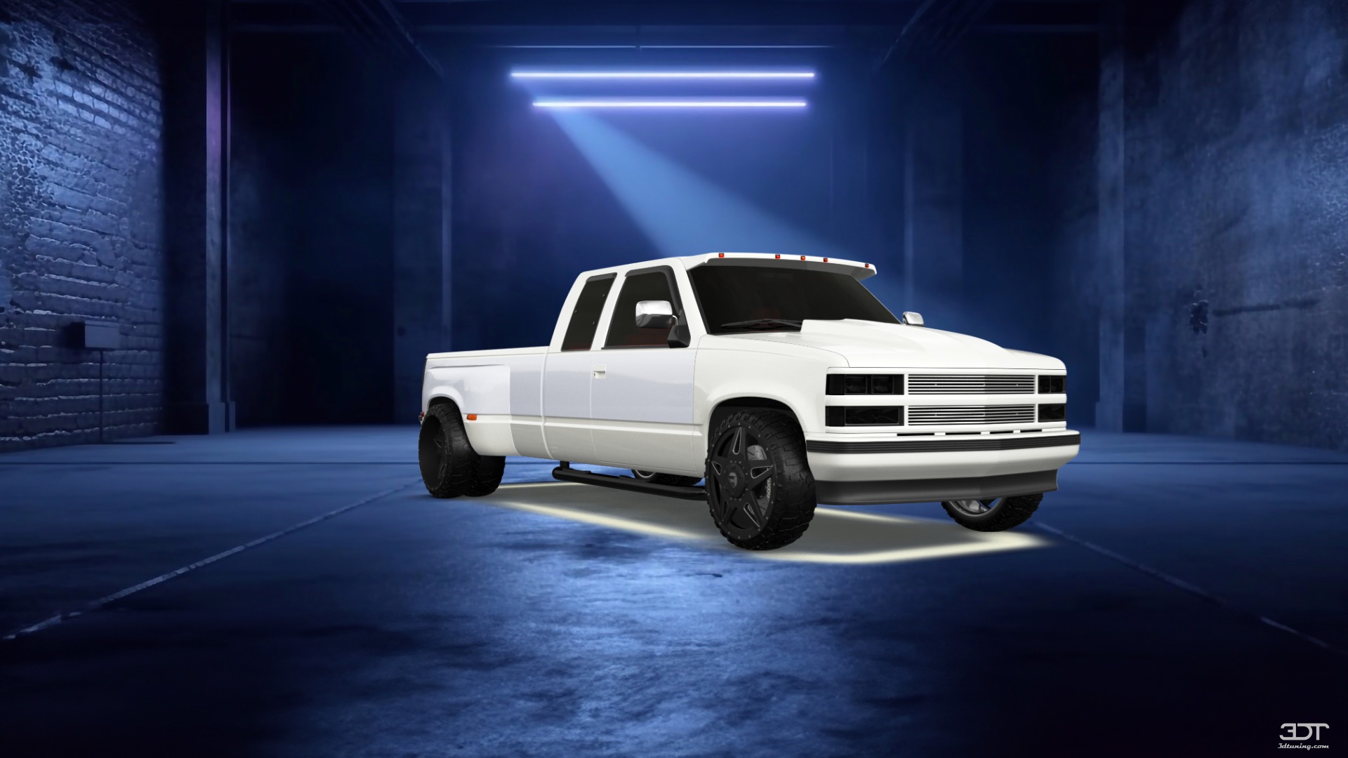 Chevrolet K3500 Extended Cab Pickup Truck 1988