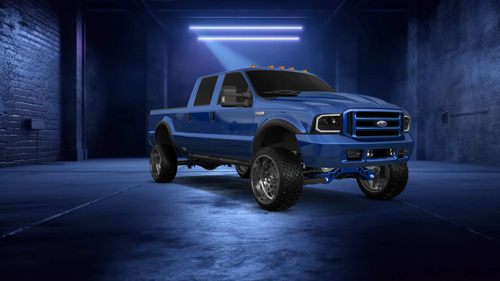 Ford F-250 Crew Cab 4 Door pickup truck 1999