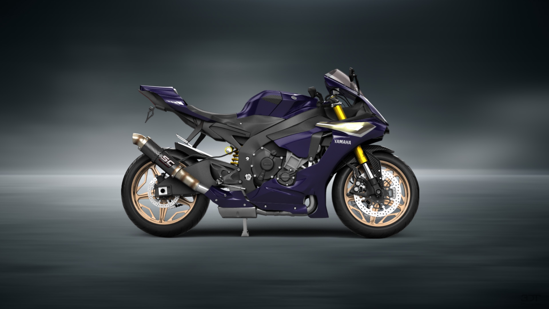 Yamaha YZF R1 Sport Bike 2015 tuning
