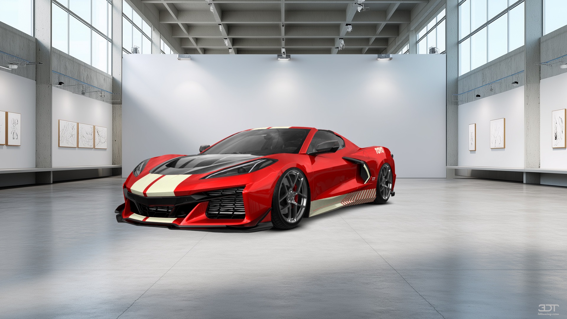 Chevrolet Corvette 2 door targa top 2020 tuning