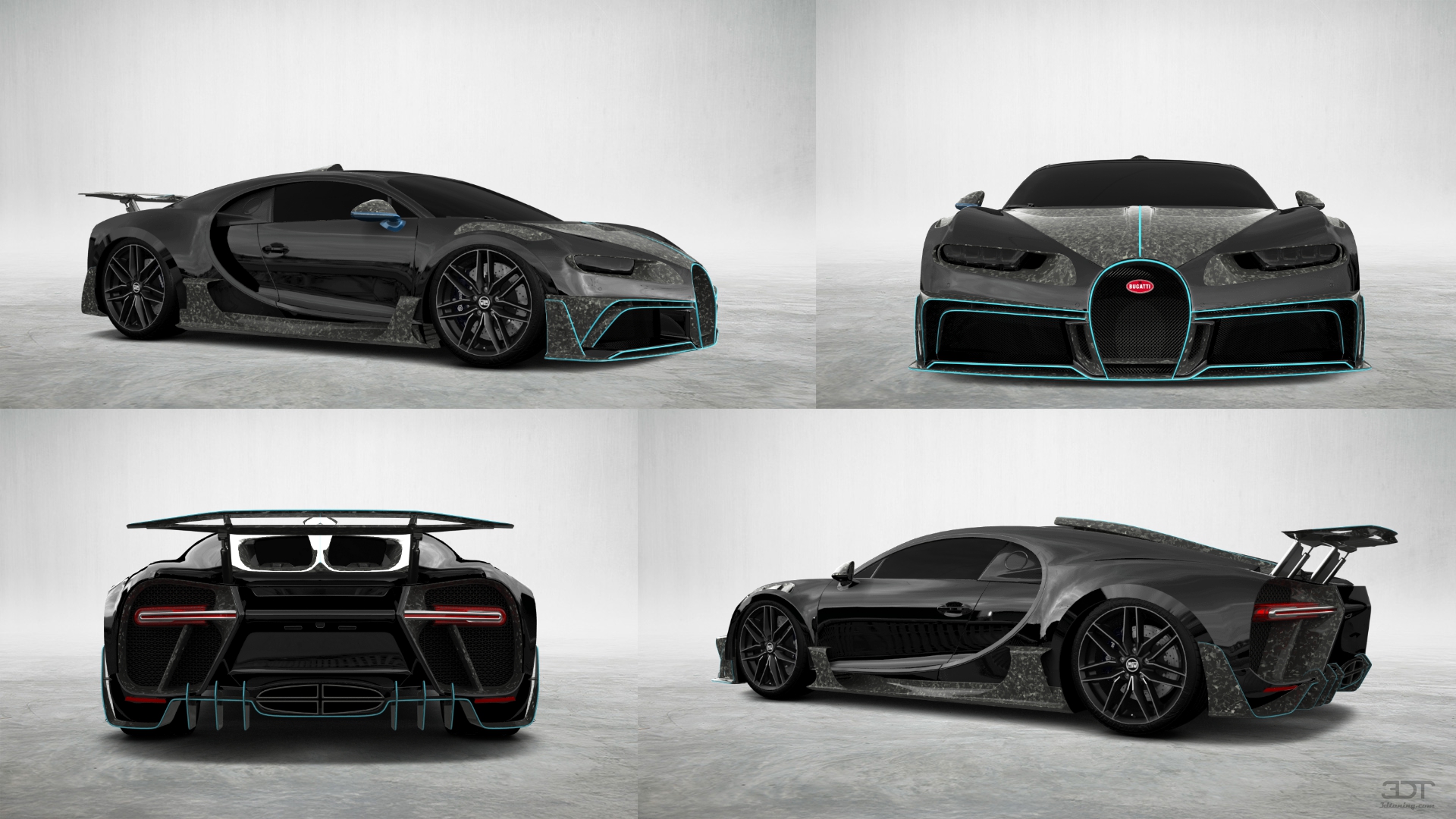 Bugatti Chiron 2 Door Coupe 2016
