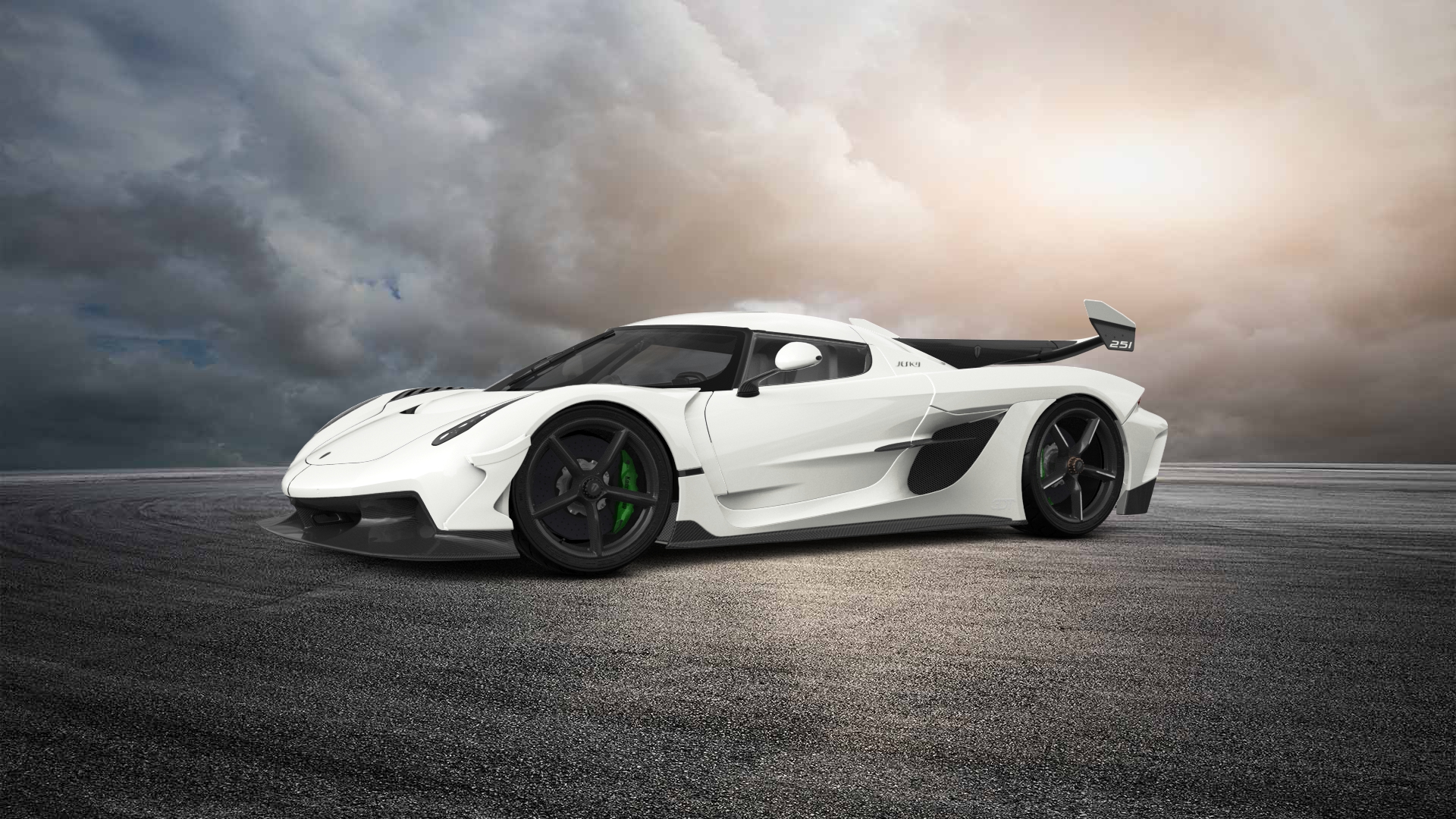 Koenigsegg Jesko 2 door targa top 2020
