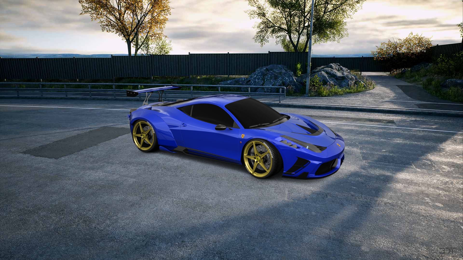 Ferrari 458 Italia 2 door spider 2010 tuning