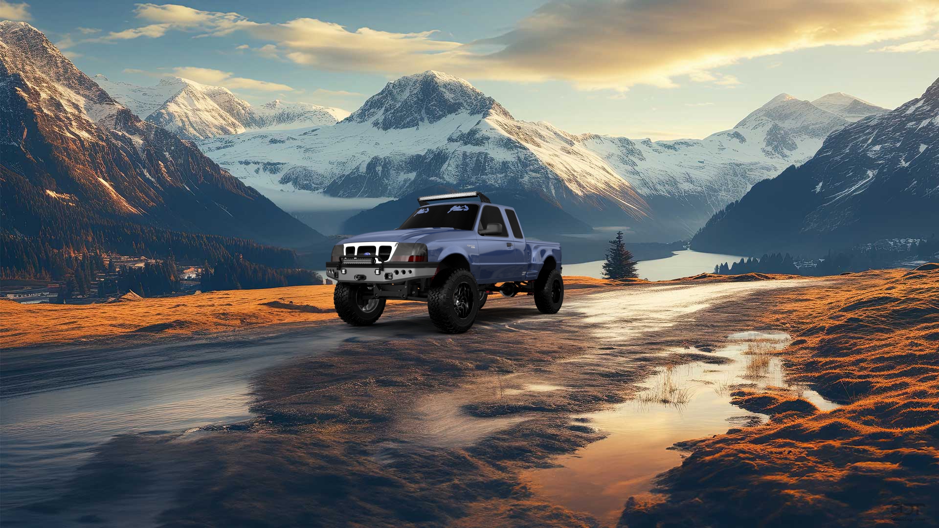 Ford Ranger Flareside 2 Door pickup truck 1998 tuning
