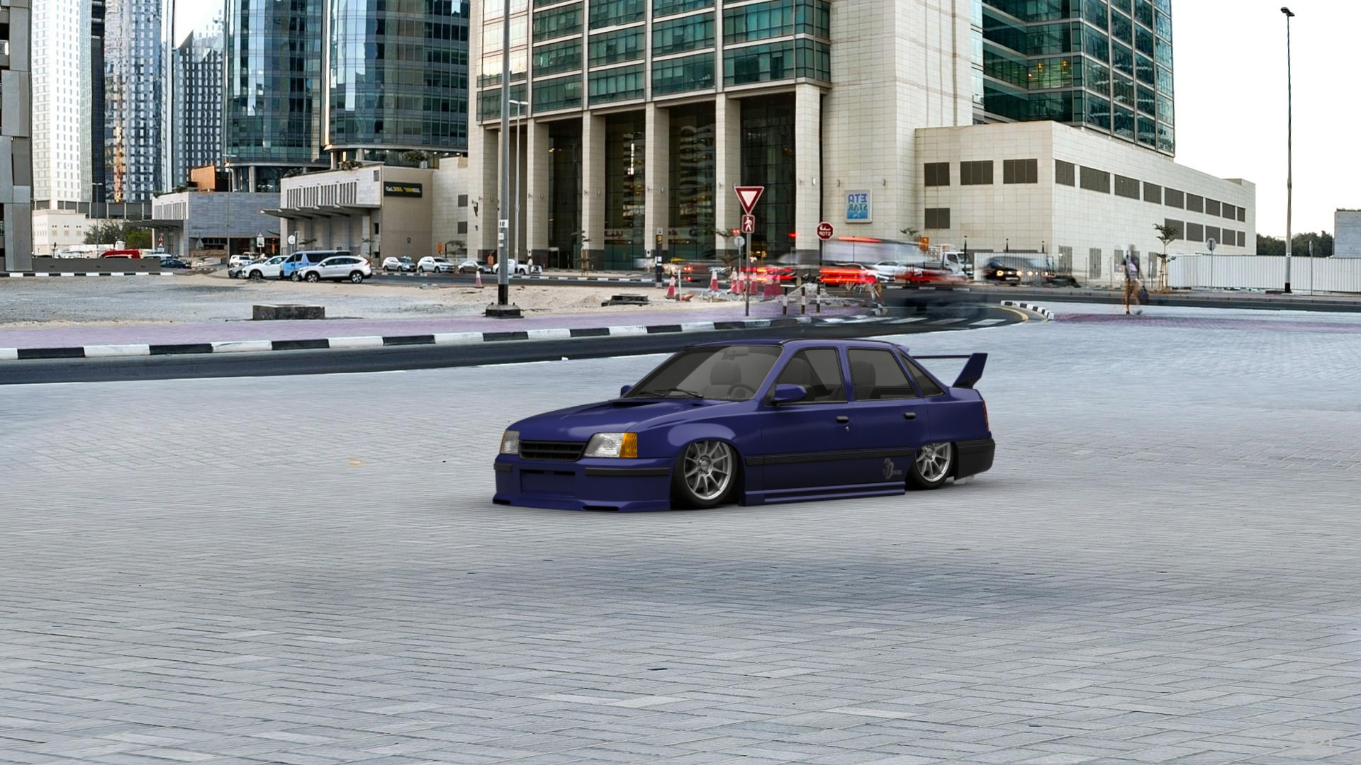 Opel Kadett E Sedan 1984 tuning