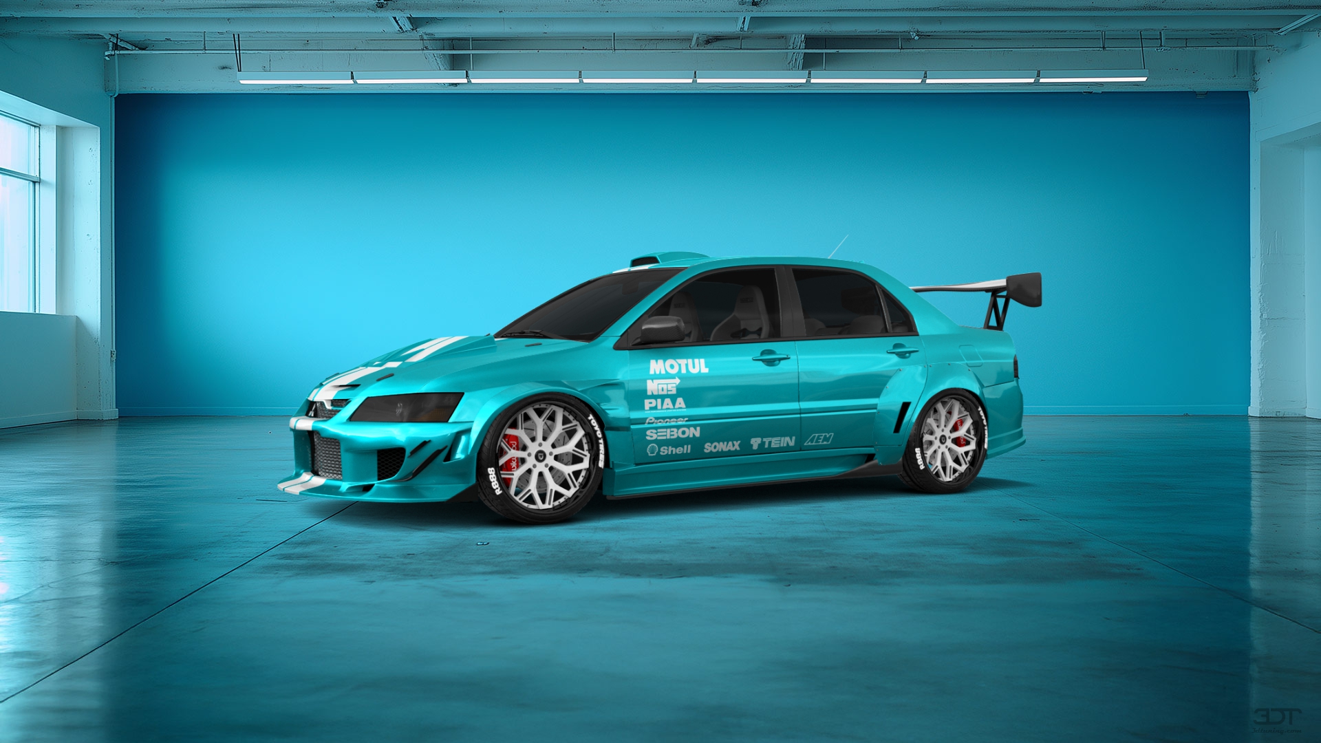 Mitsubishi Lancer Evo IX 4 Door Saloon 2005 tuning