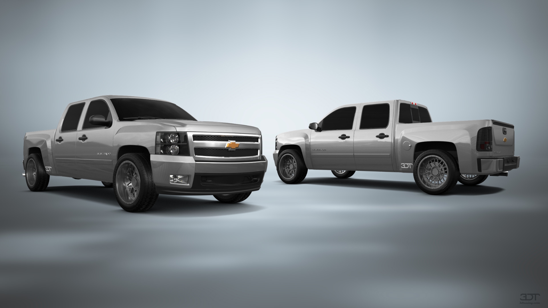 Chevrolet Silverado 1500 Crew Cab 4 Door pickup truck 2007 tuning