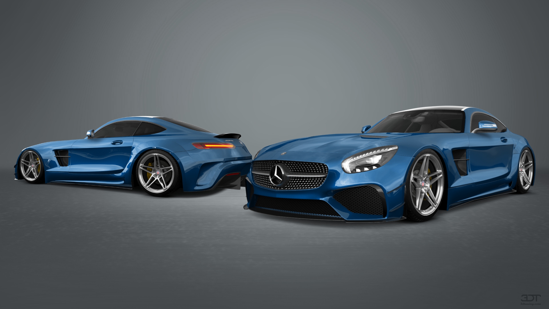 Mercedes AMG GT 2 door fastback coupe 2015 tuning
