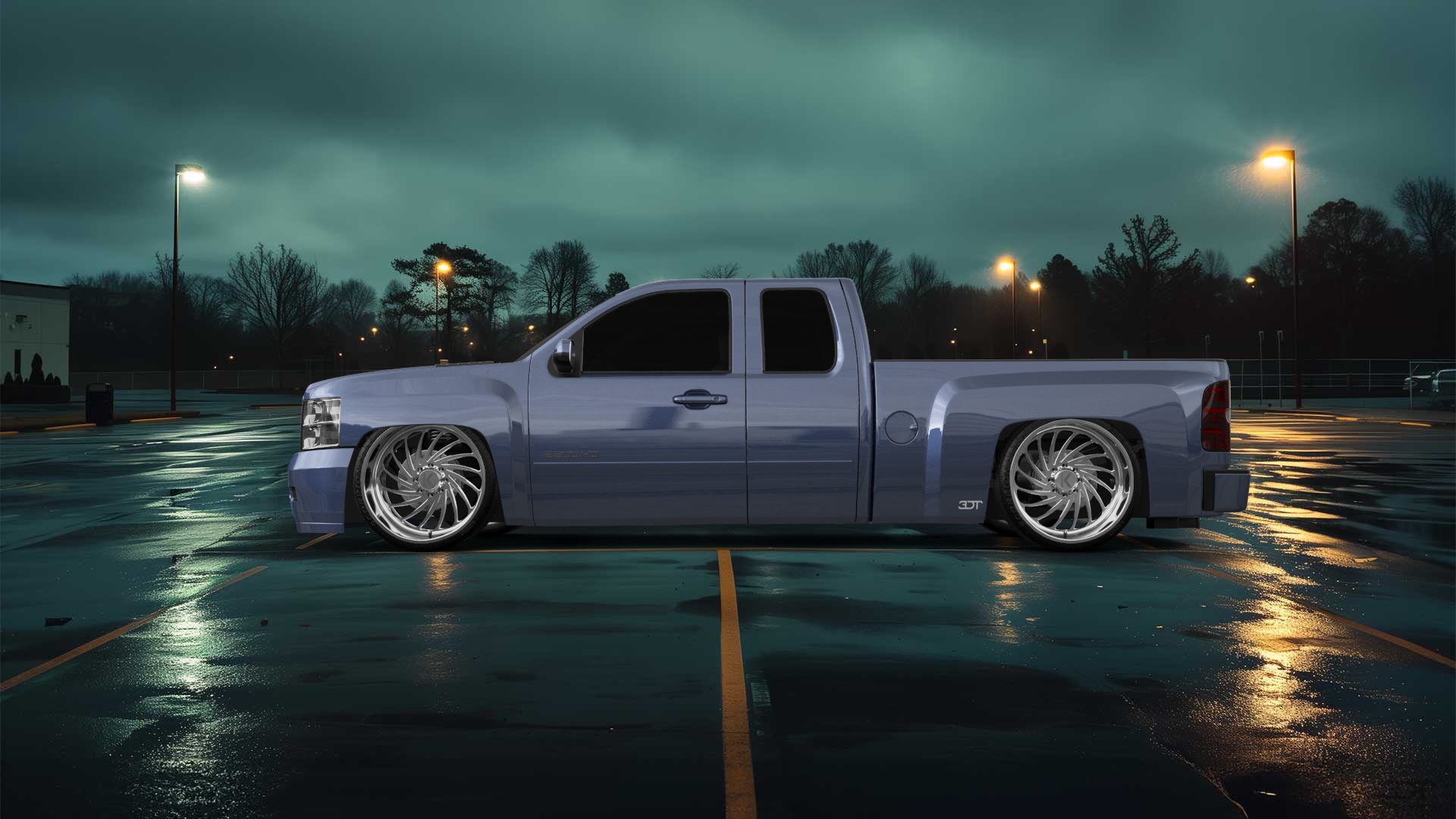 Chevrolet Silverado 2500 HD Extended Cab Pickup Truck 2007
