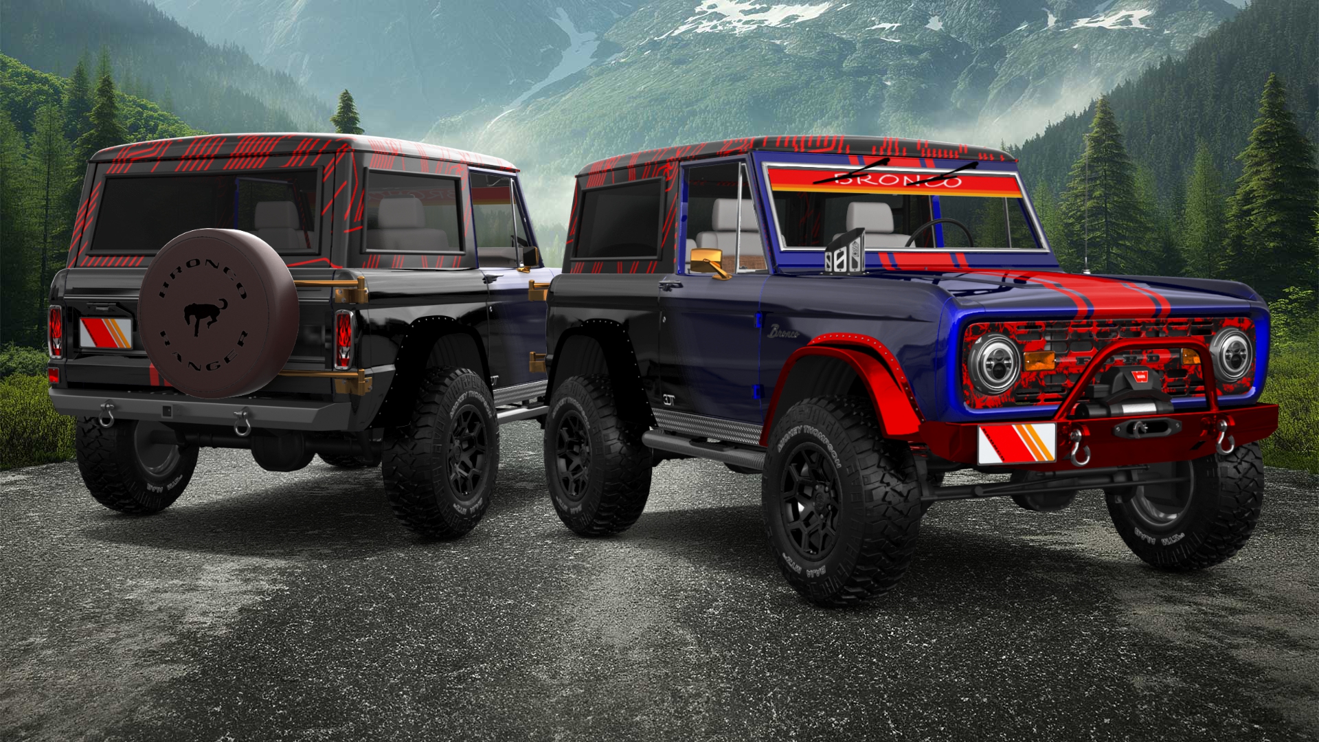 Ford Bronco 3 Door SUV 1965 tuning