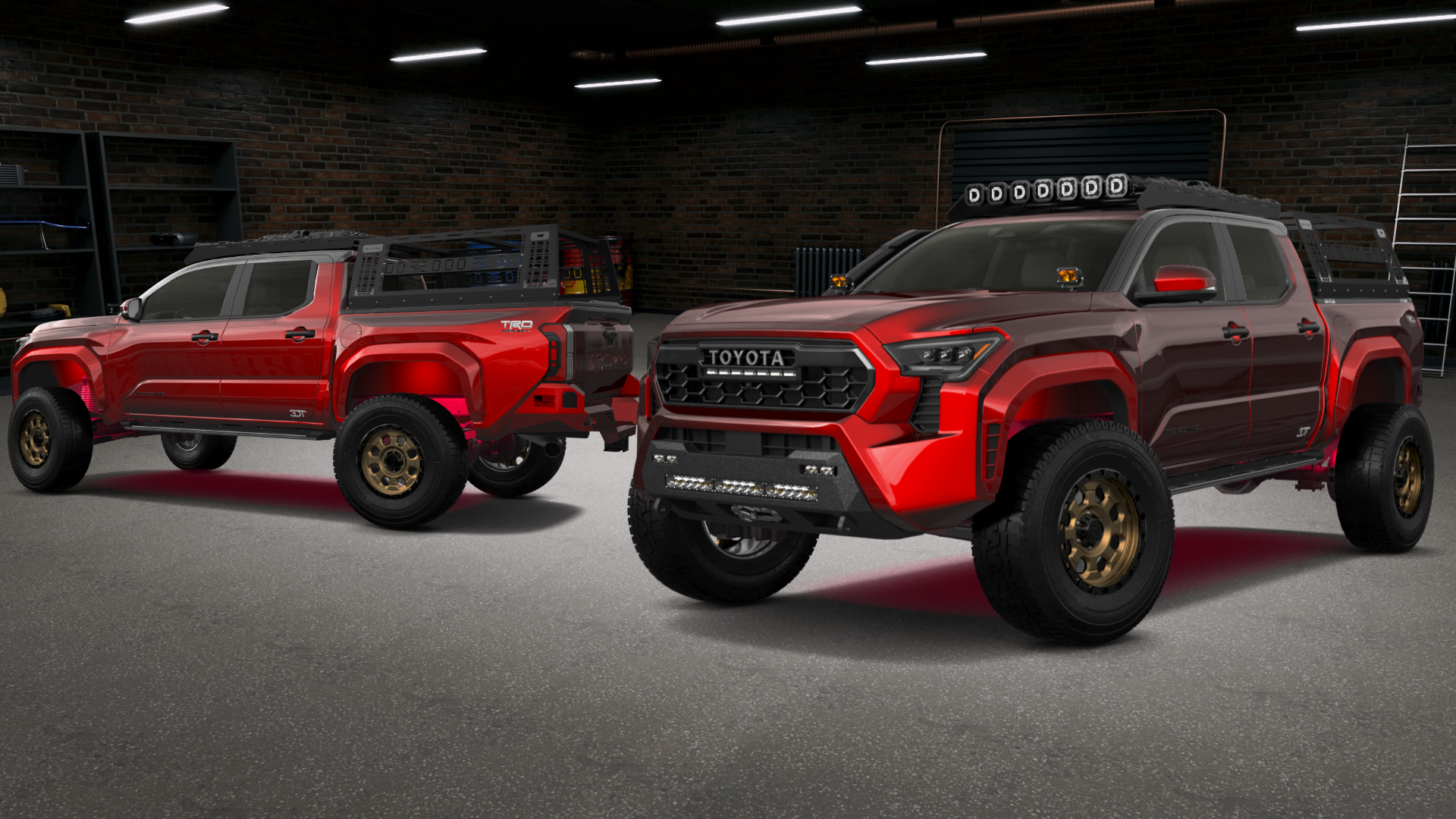 Toyota Tacoma Crew Cab 4 Door pickup truck 2024 tuning