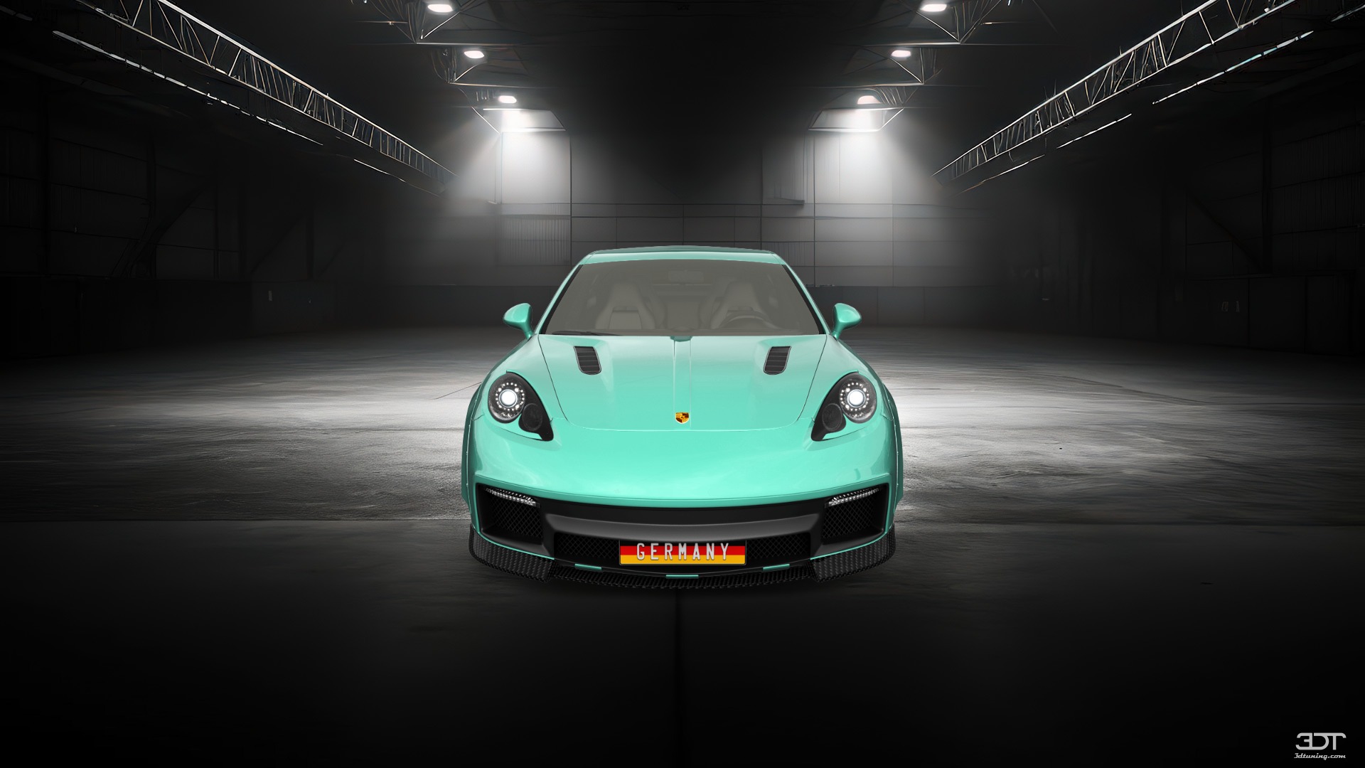 Porsche Panamera 4 door fastback saloon 2011 tuning