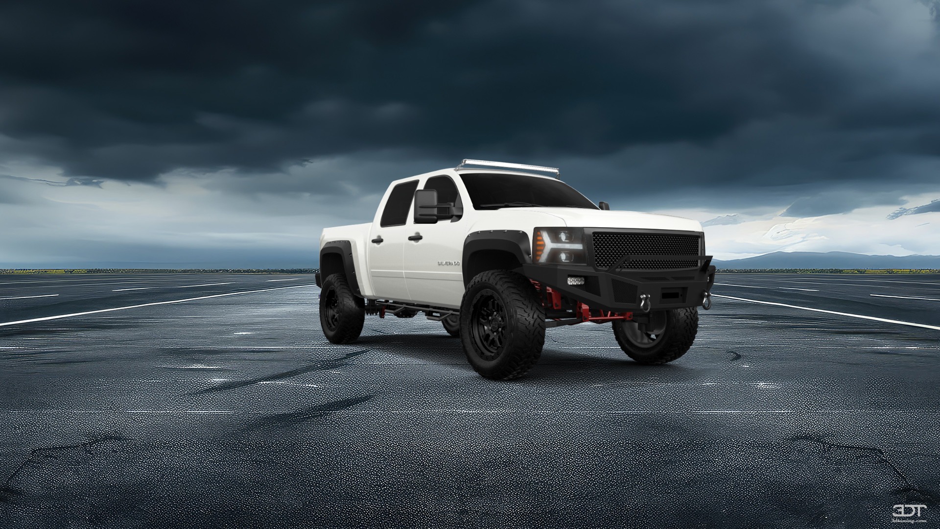 Chevrolet Silverado 1500 Crew Cab 4 Door pickup truck 2007 tuning