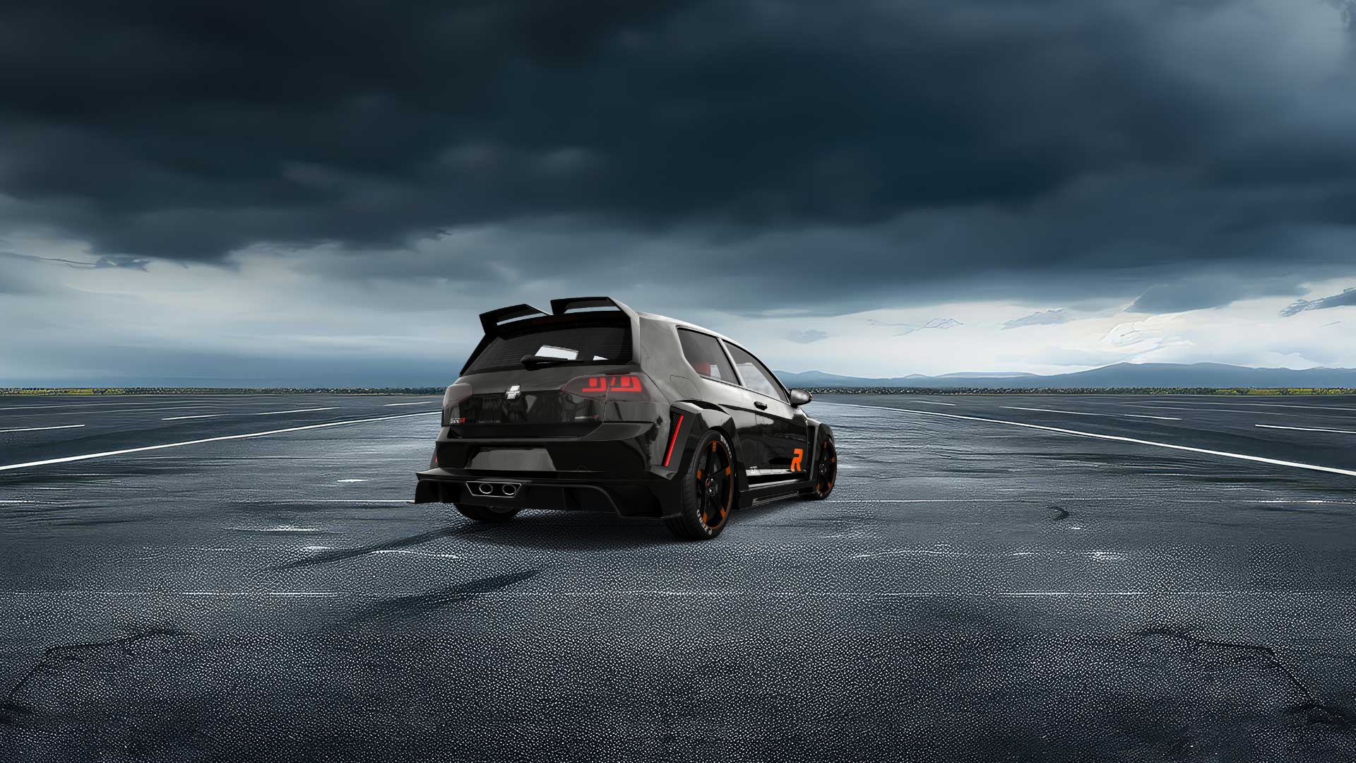 Volkswagen Golf 7 3 Door Hatchback 2013 tuning