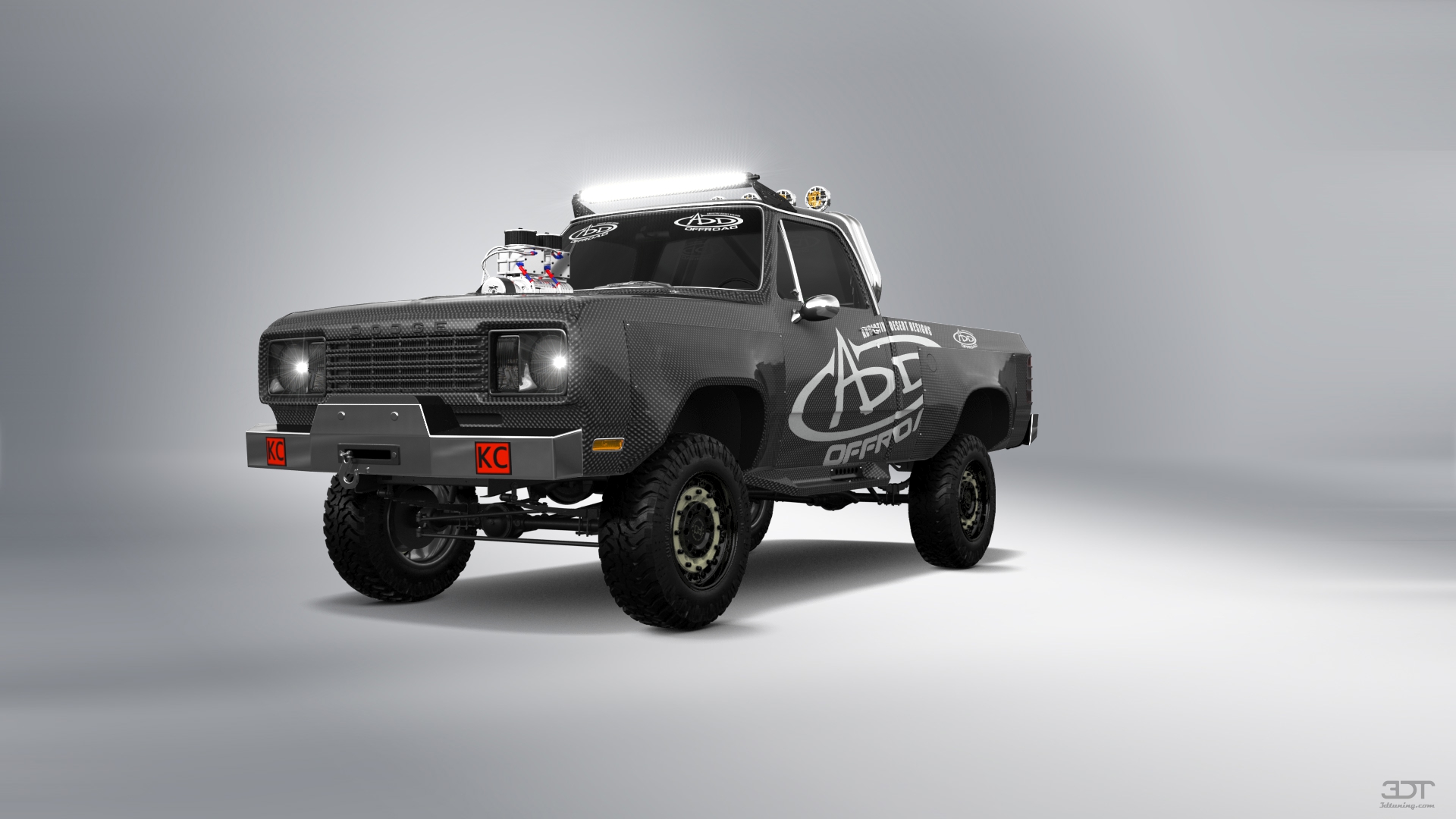Dodge Power Wagon W200 2 Door pickup truck 1977 Images