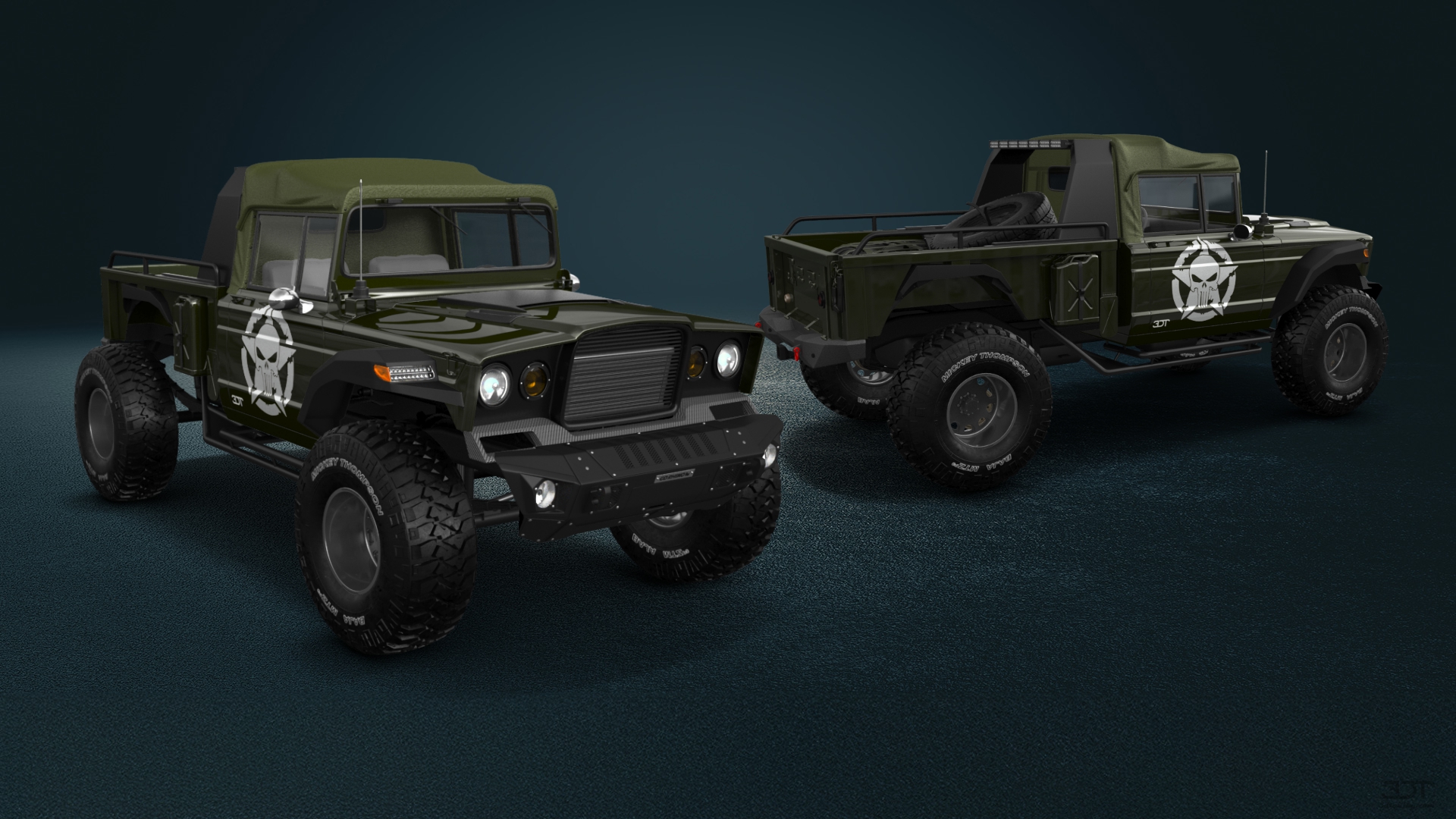 Jeep Kaiser M715 2 Door pickup truck 1968 Изображения